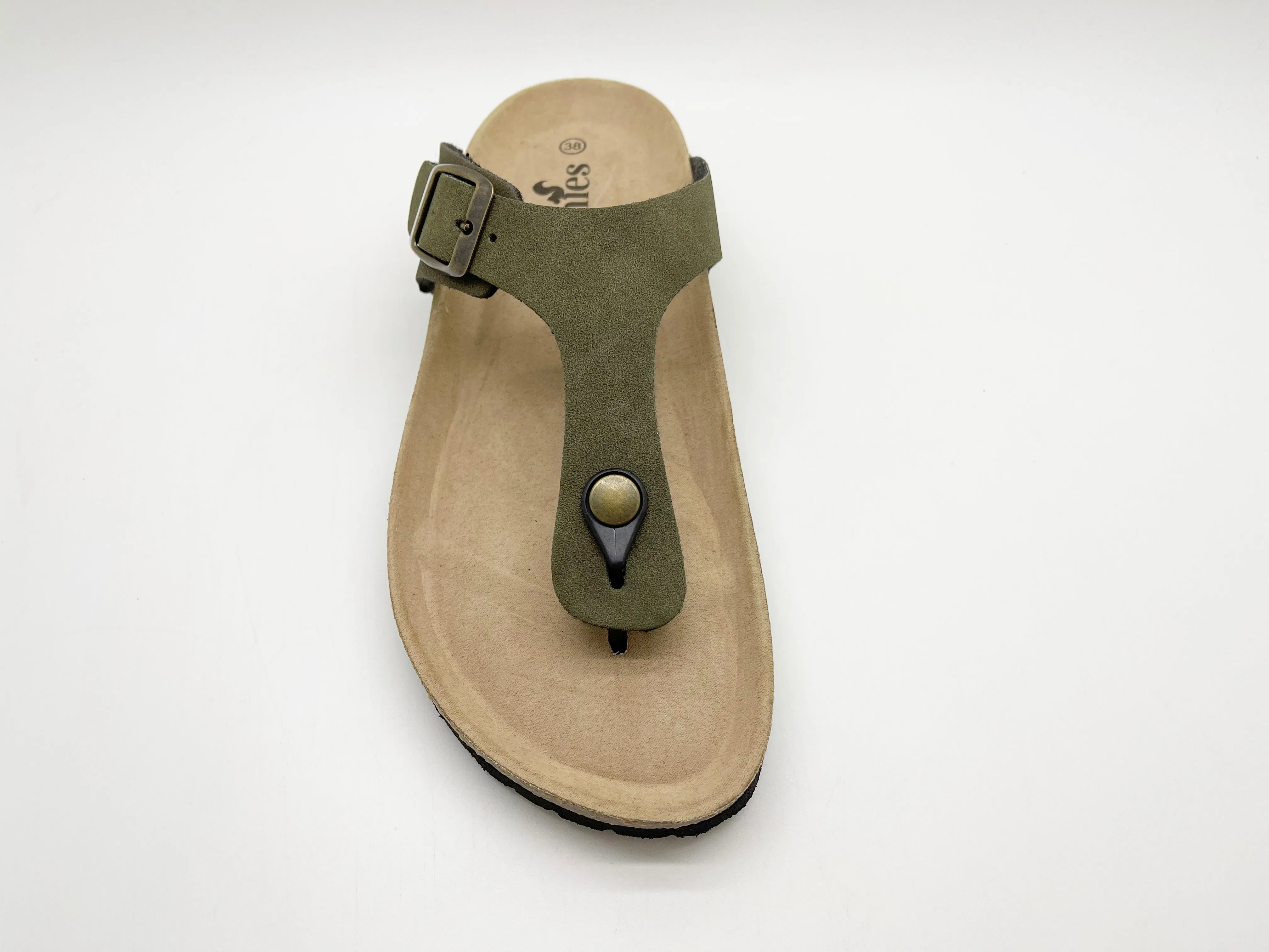 thies 1856 ® Eco Bio Thong Sandal vegan khaki (W/M/X)