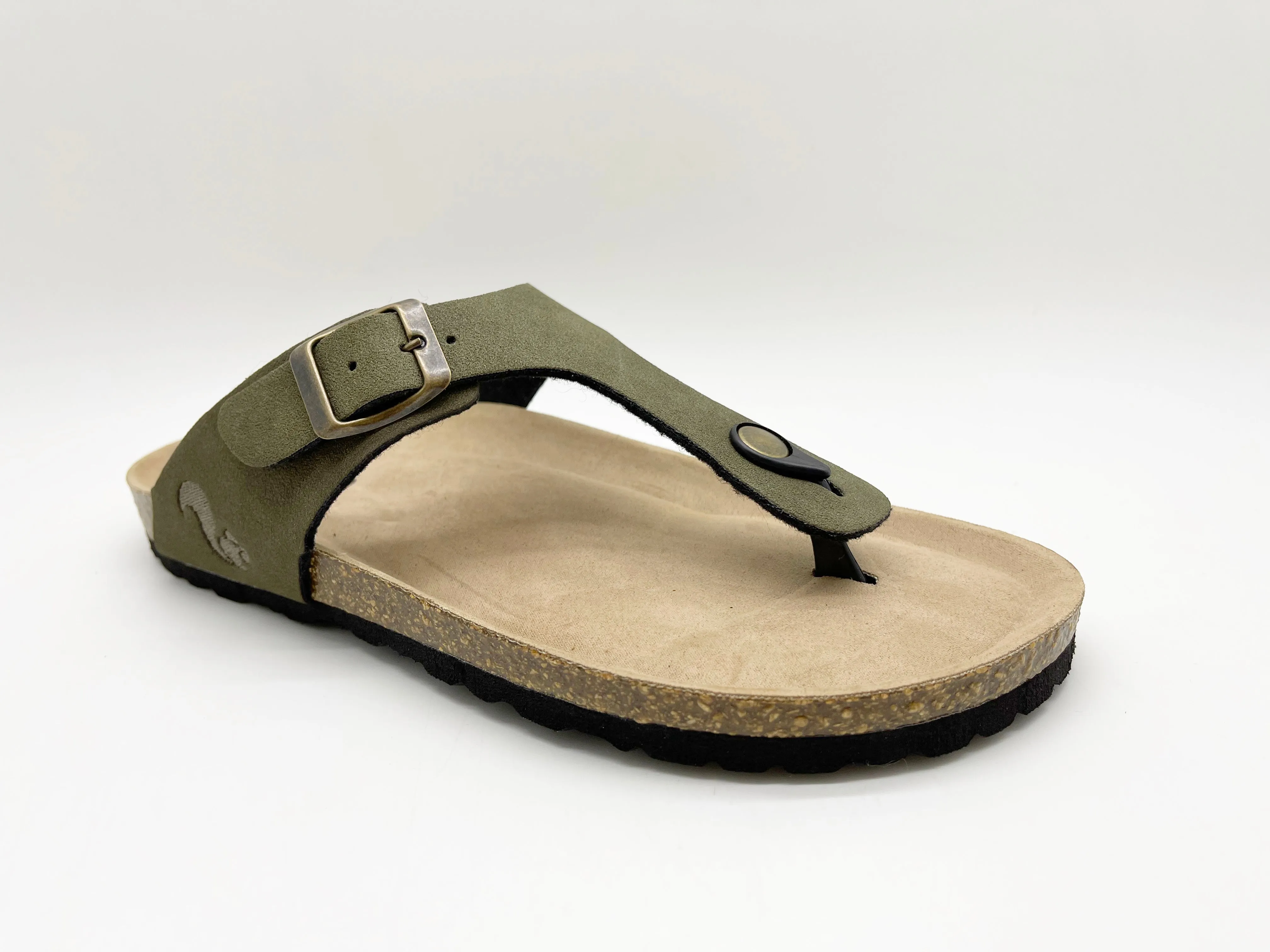thies 1856 ® Eco Bio Thong Sandal vegan khaki (W/M/X)