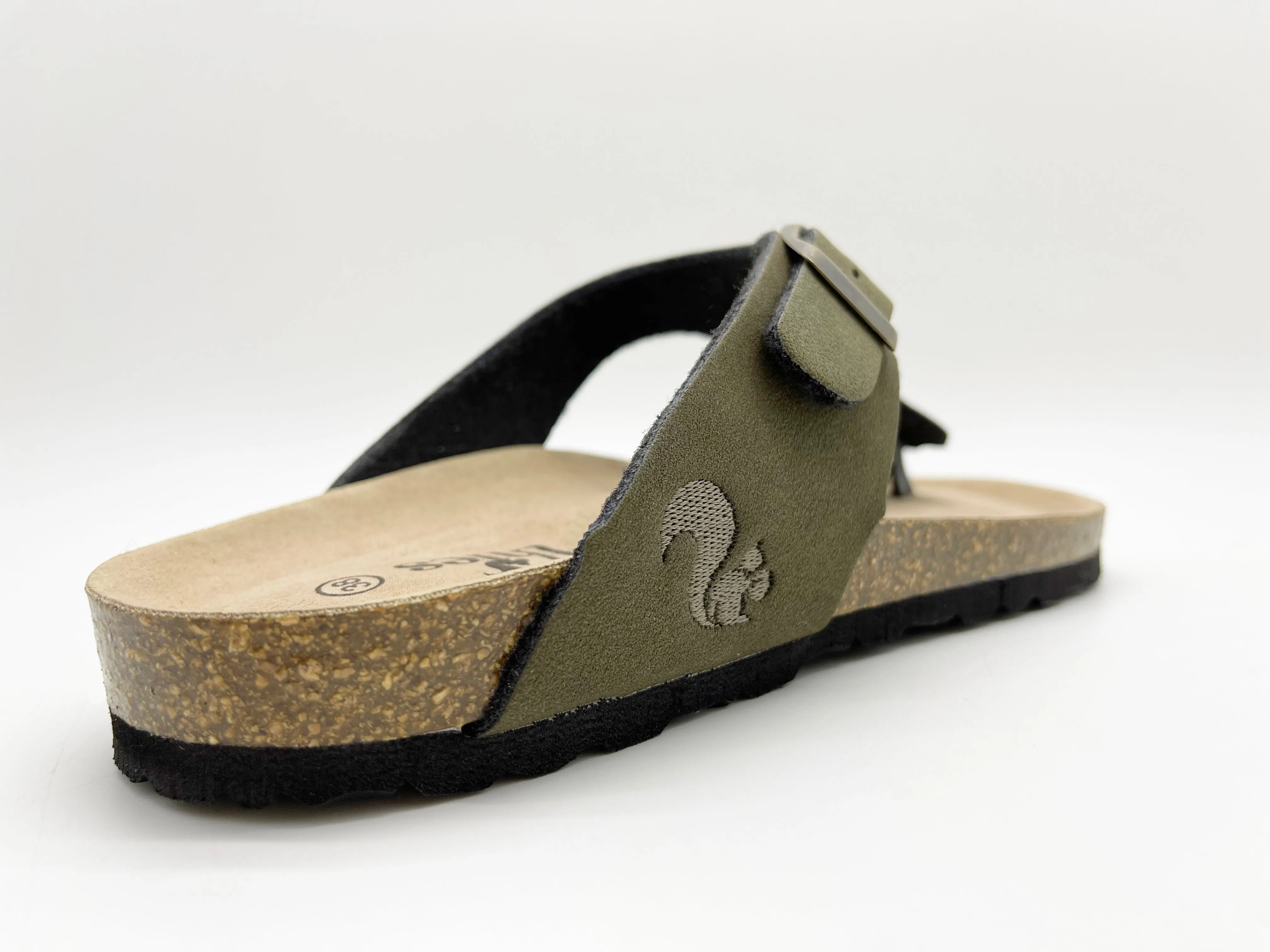 thies 1856 ® Eco Bio Thong Sandal vegan khaki (W/M/X)