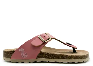 thies 1856 ® Eco Bio Thong Sandal vegan pink grapefruit (W/X)
