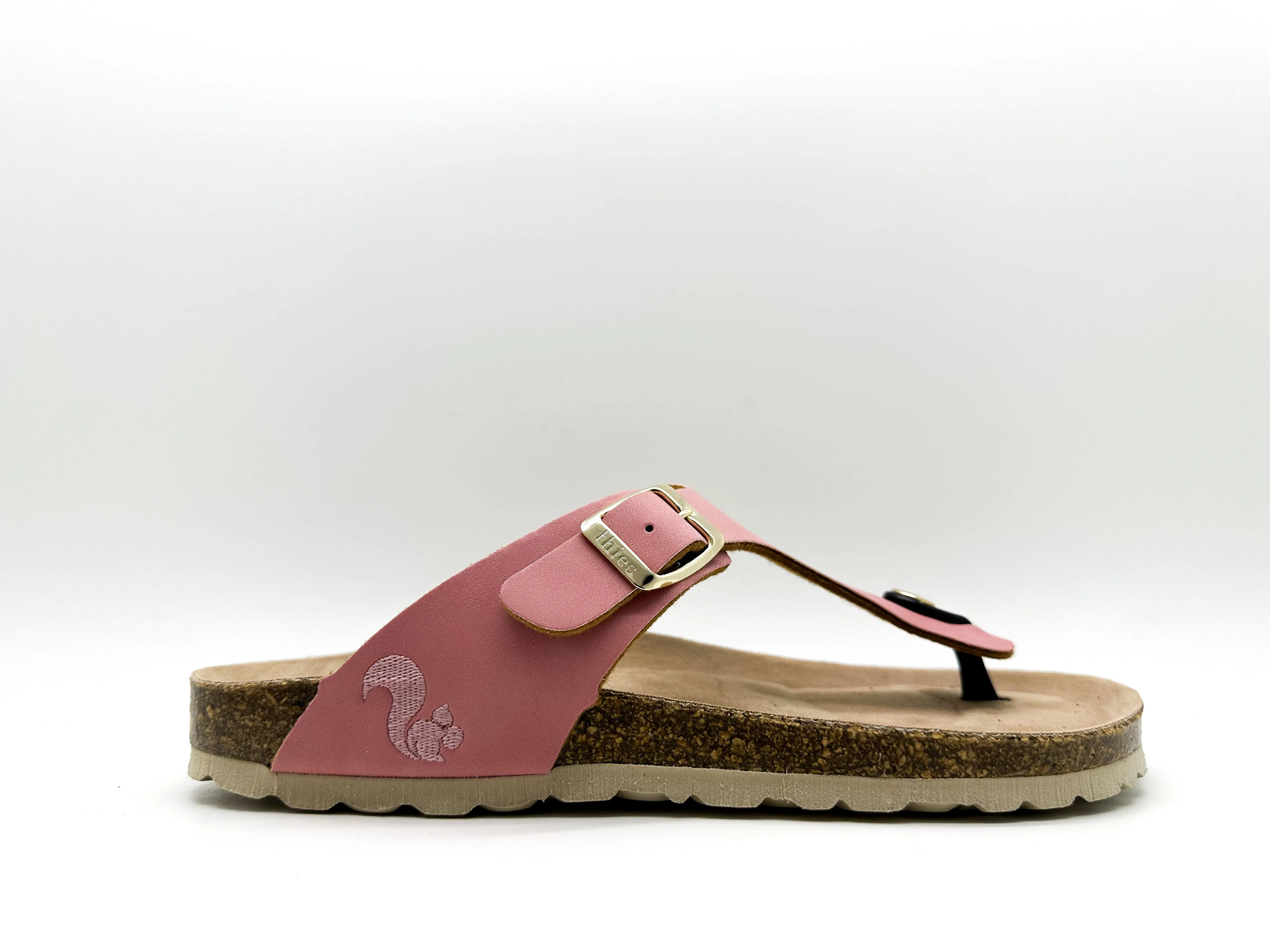 thies 1856 ® Eco Bio Thong Sandal vegan pink grapefruit (W/X)