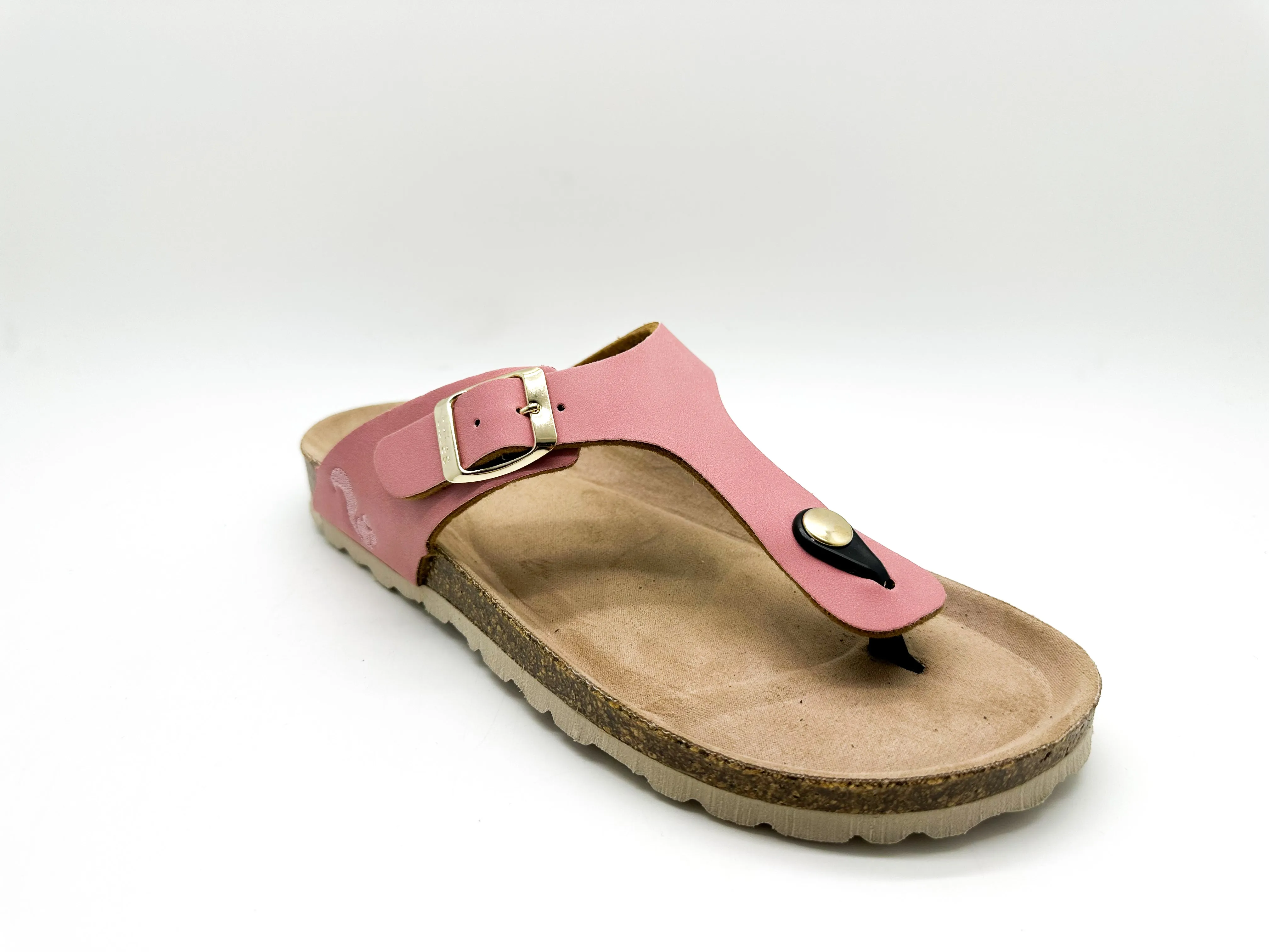 thies 1856 ® Eco Bio Thong Sandal vegan pink grapefruit (W/X)