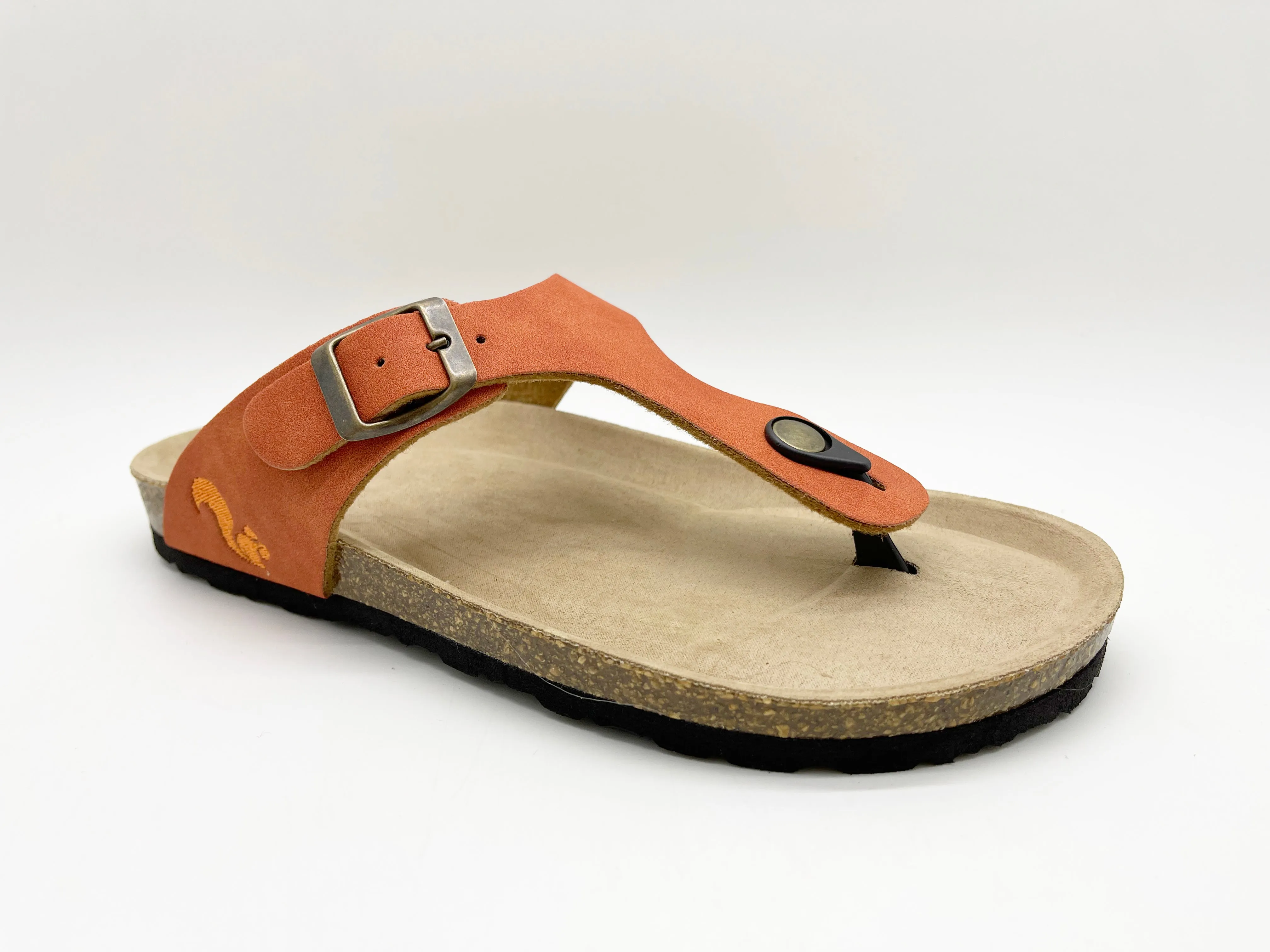 thies 1856 ® Eco Bio Thong Sandal vegan rust (W/X)