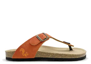 thies 1856 ® Eco Bio Thong Sandal vegan rust (W/X)