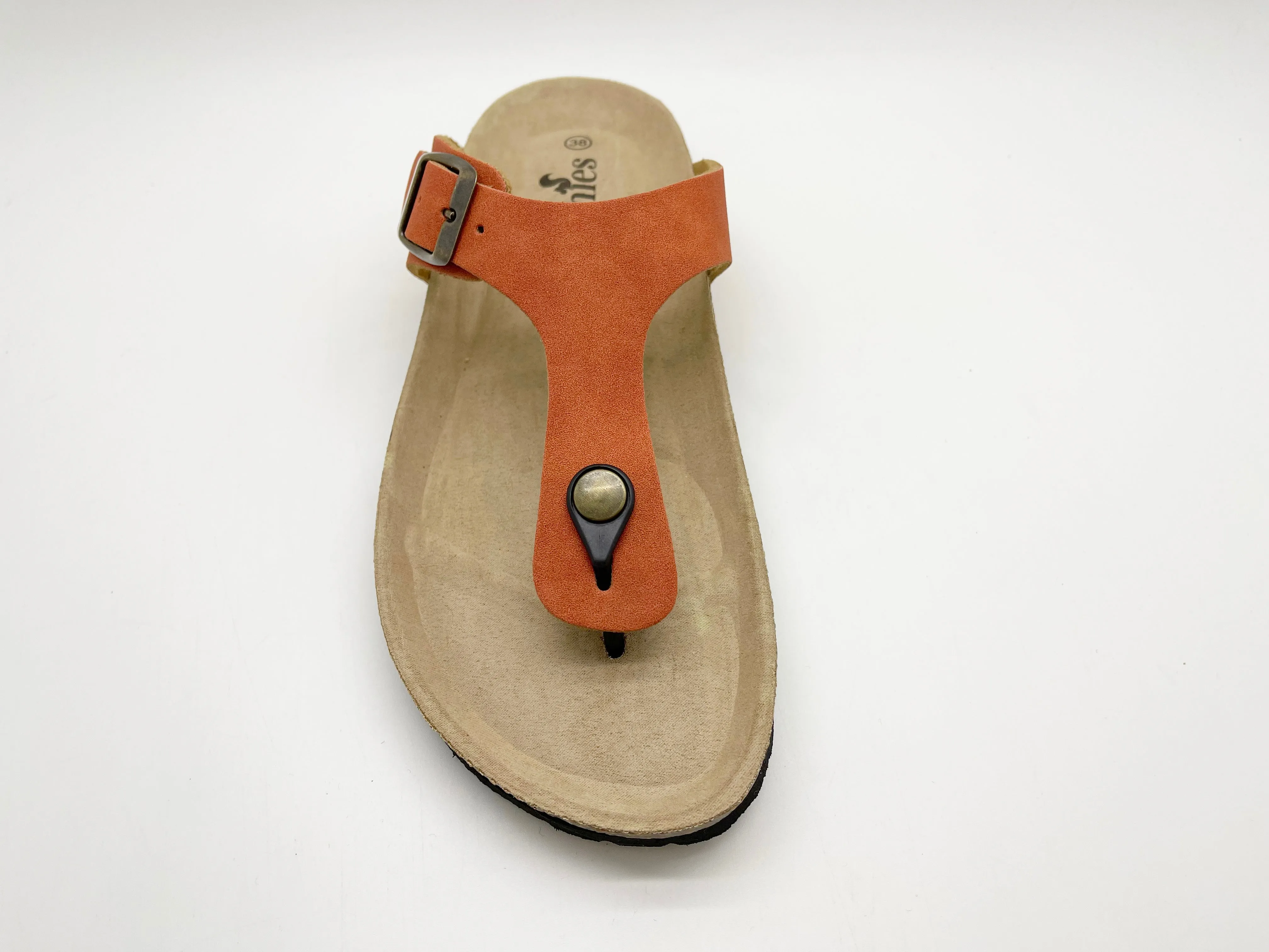 thies 1856 ® Eco Bio Thong Sandal vegan rust (W/X)