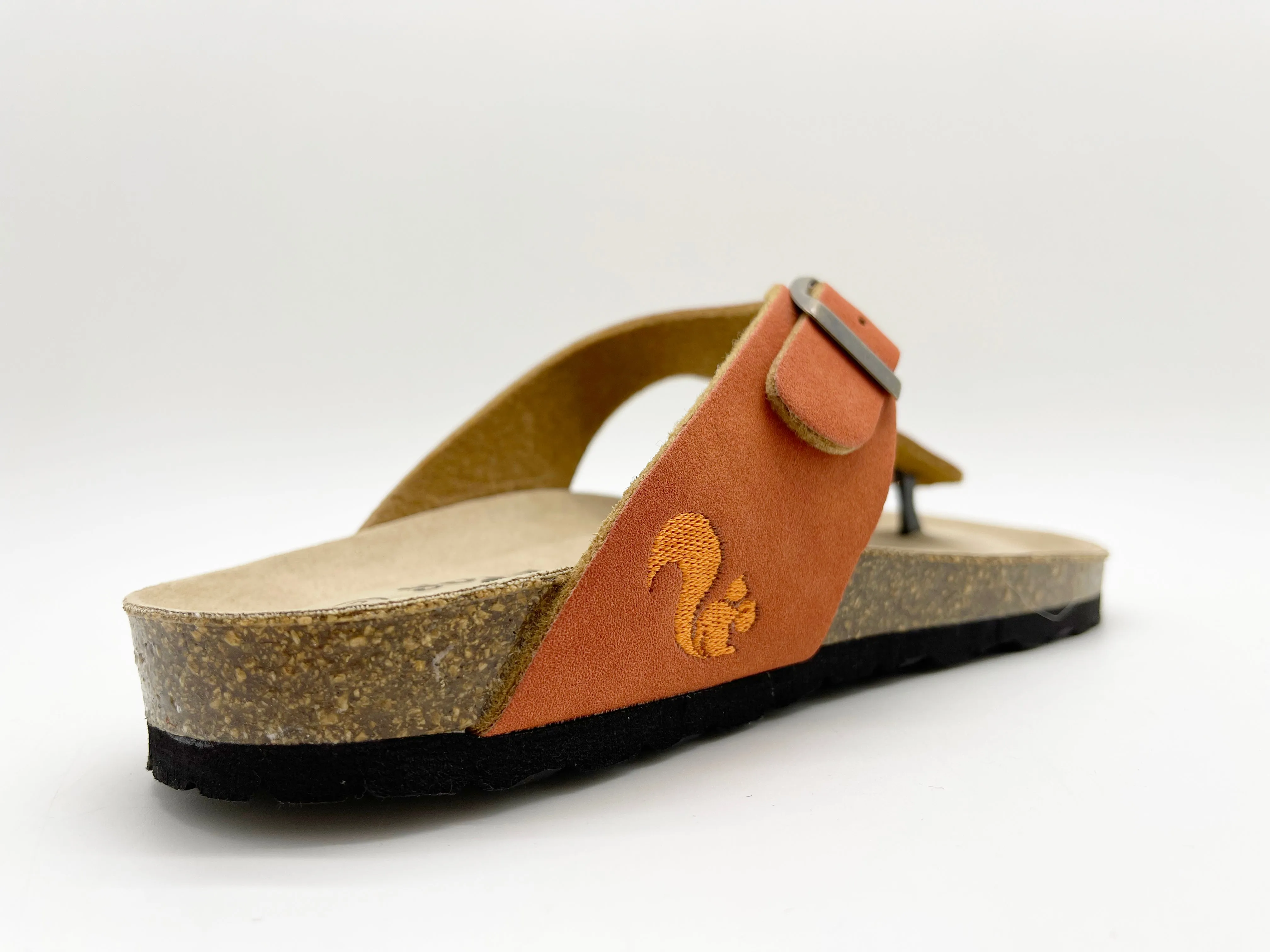 thies 1856 ® Eco Bio Thong Sandal vegan rust (W/X)