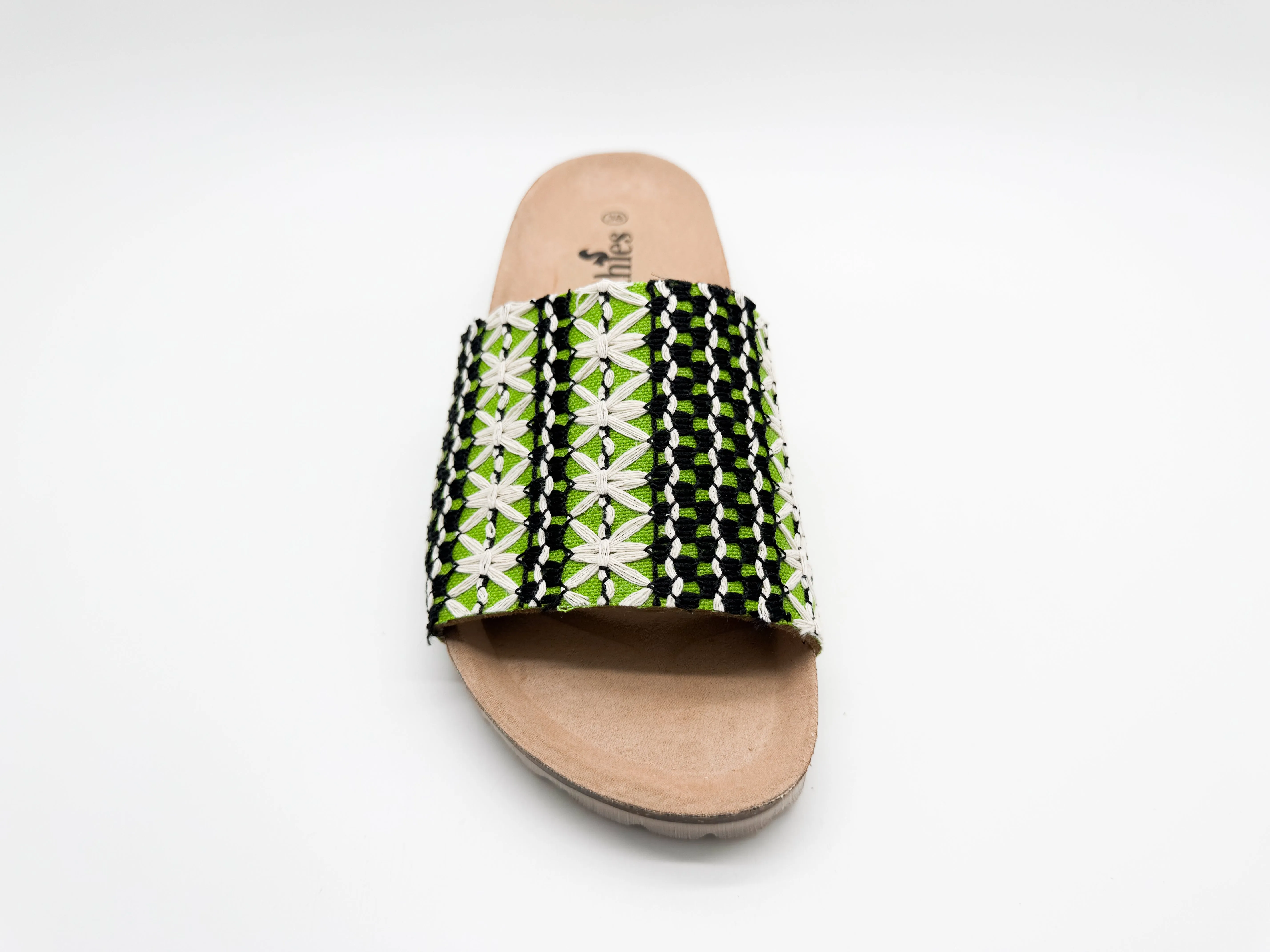 thies 1856 ® Eco Boho Pool Slide vegan green (W/X)