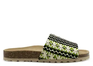 thies 1856 ® Eco Boho Pool Slide vegan green (W/X)