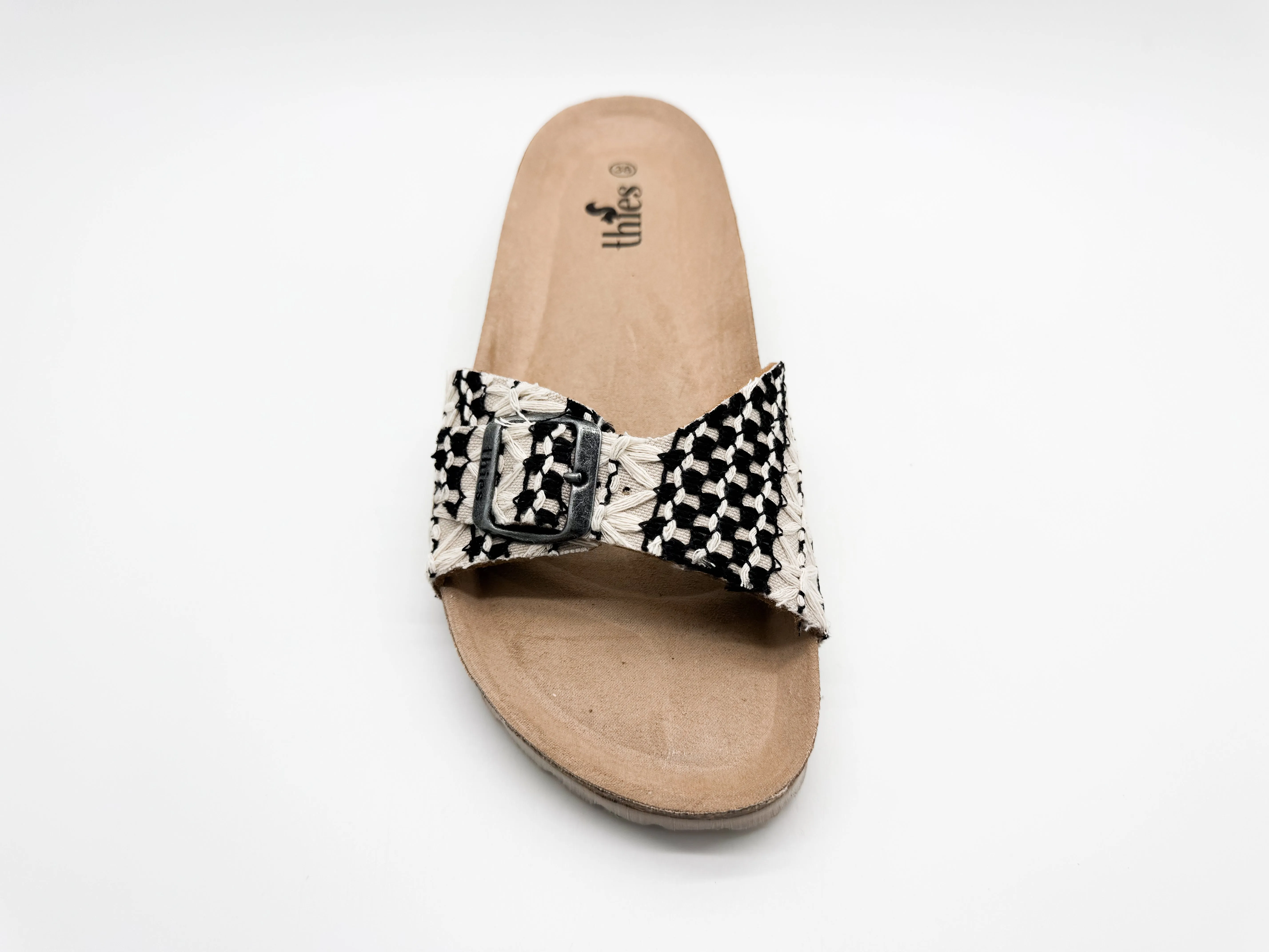 thies 1856 ® Eco Boho Strap Sandal vegan taupe (W/X)