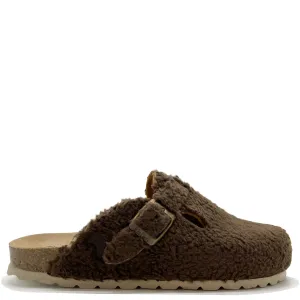 thies 1856 ® Eco Teddy Clog vegan chocolate (W/X)