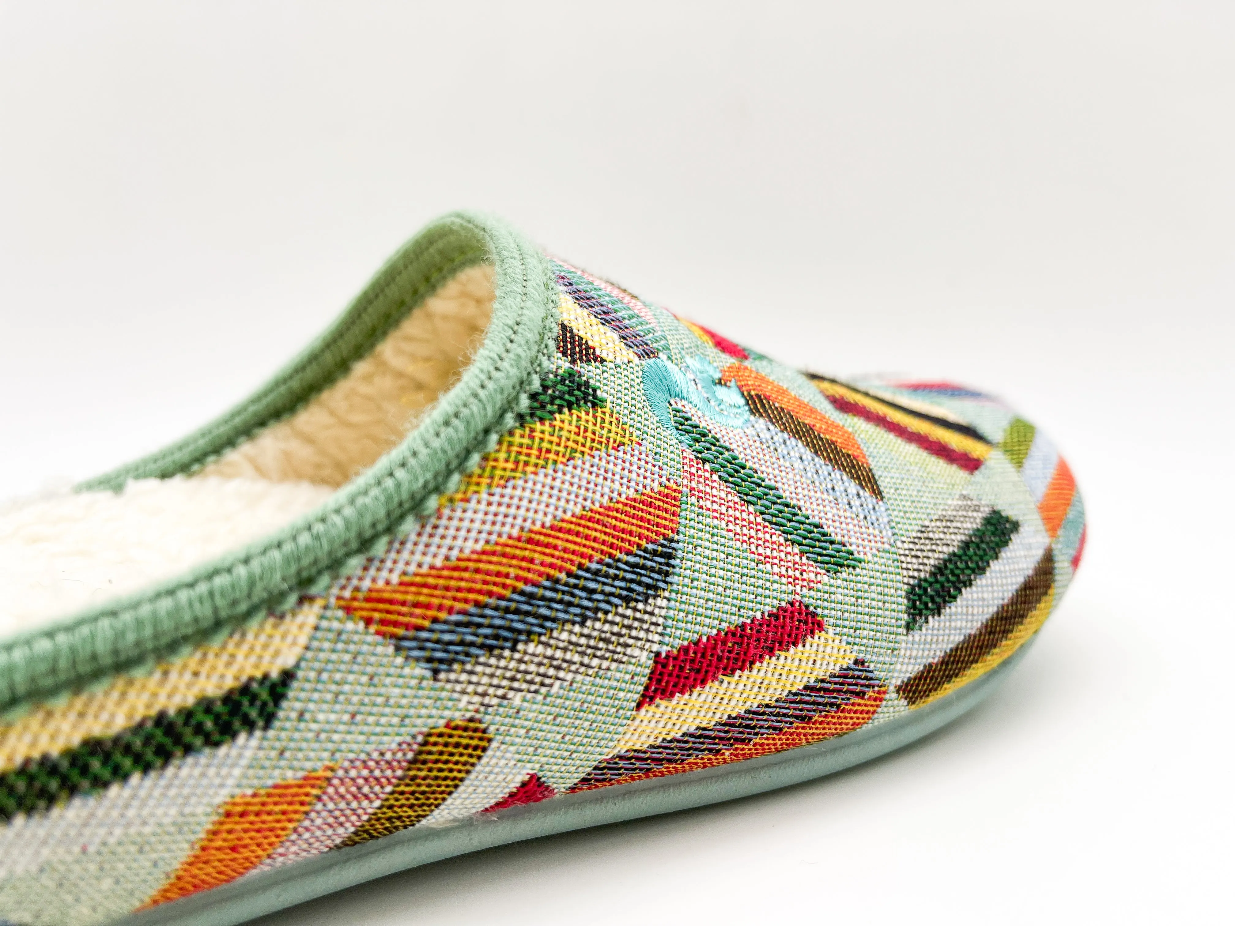thies 1856 ® Motive Slipper vegan mint multi (W/M)