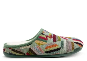 thies 1856 ® Motive Slipper vegan mint multi (W/M)