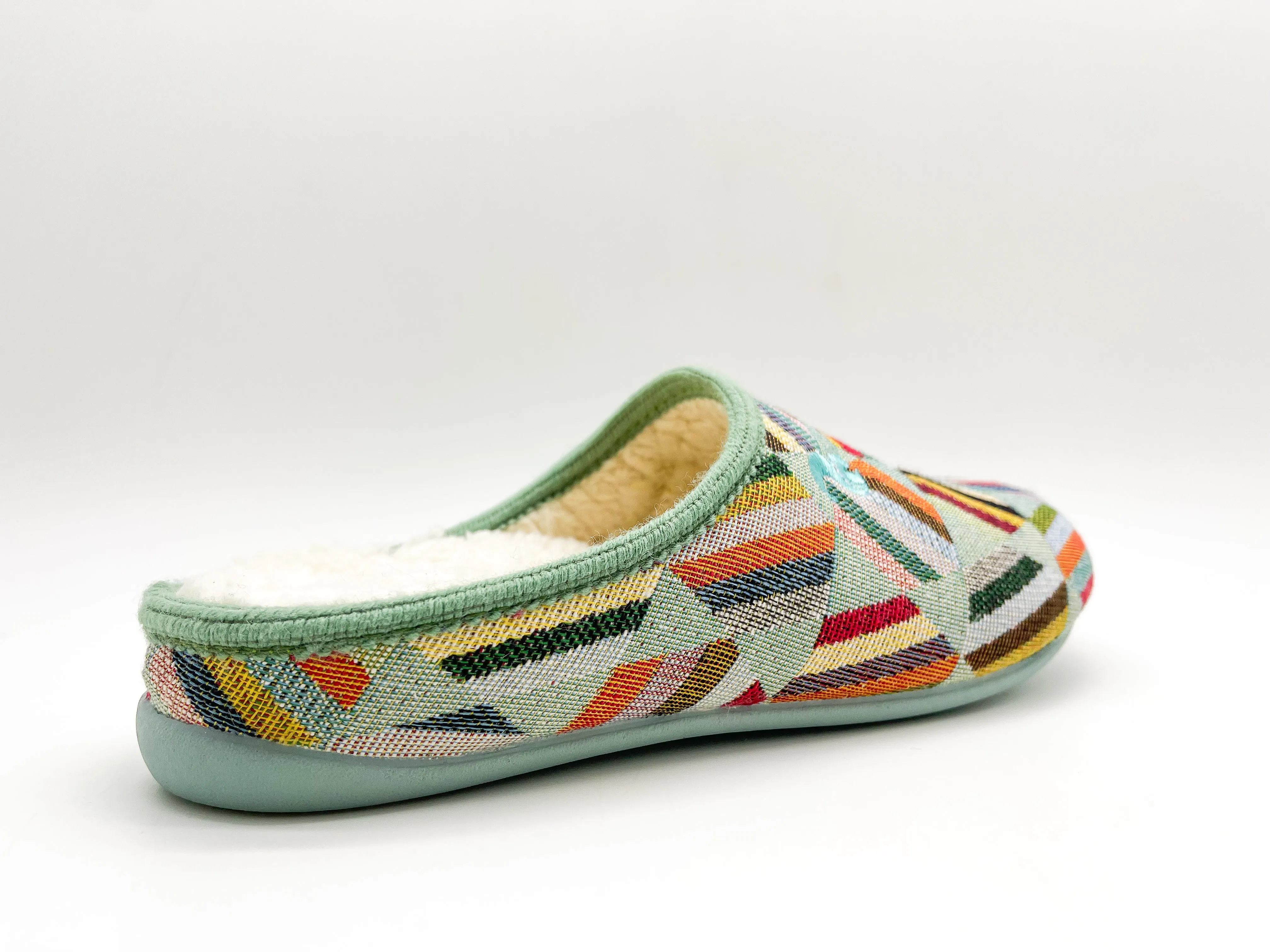 thies 1856 ® Motive Slipper vegan mint multi (W/M)