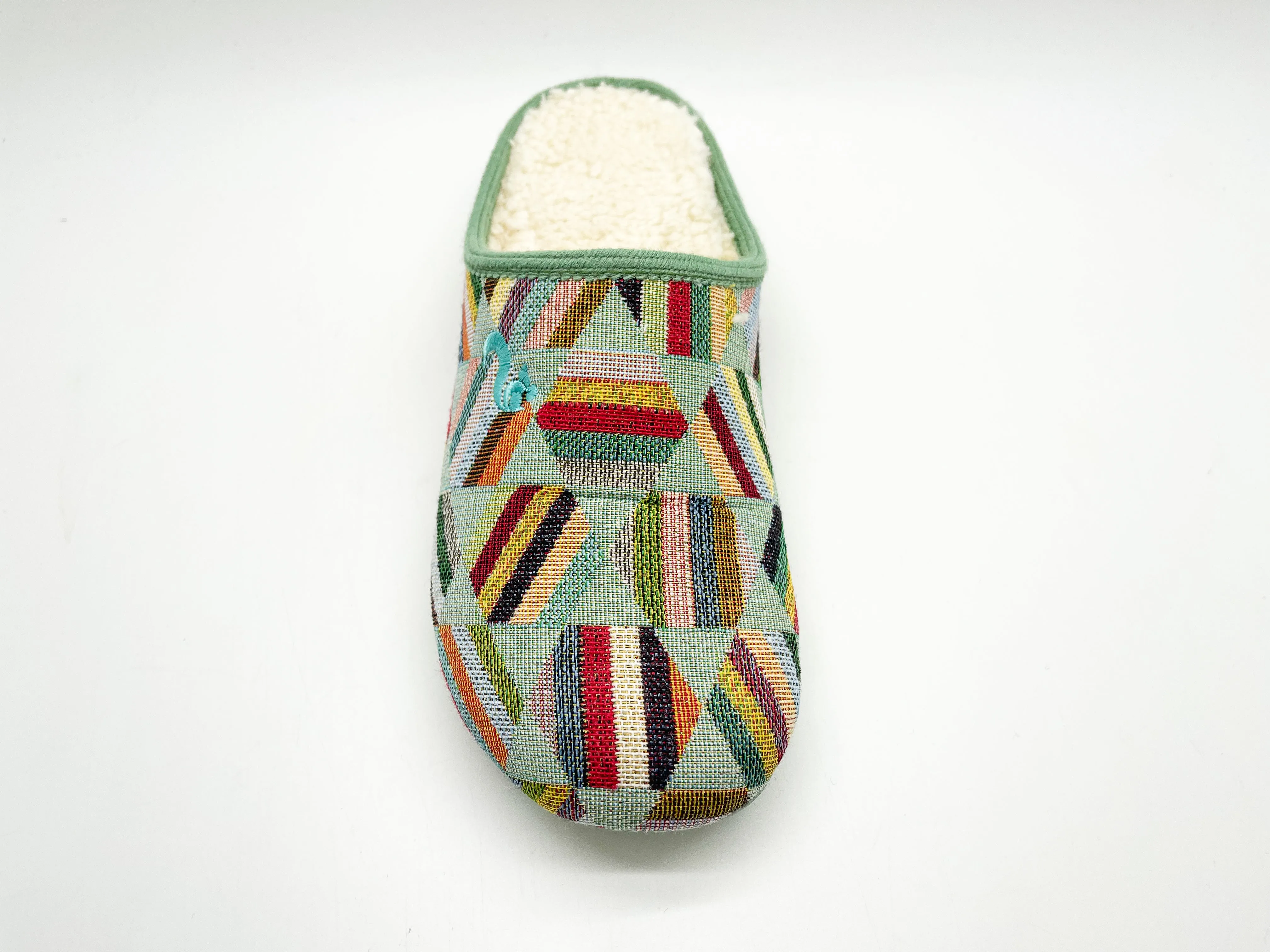 thies 1856 ® Motive Slipper vegan mint multi (W/M)