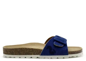 thies 1856 ® Rec Denim Strap Sandal vegan denim blue (W/X)