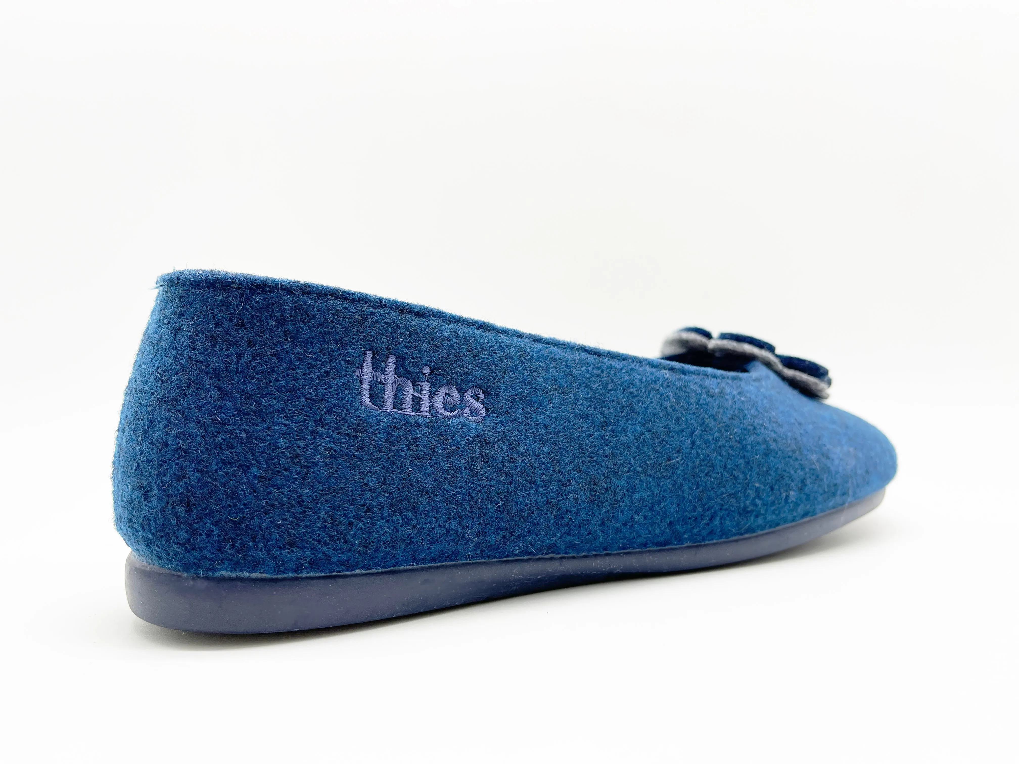 thies 1856 ® Recycled PET Ballerina vegan navy (W/X)