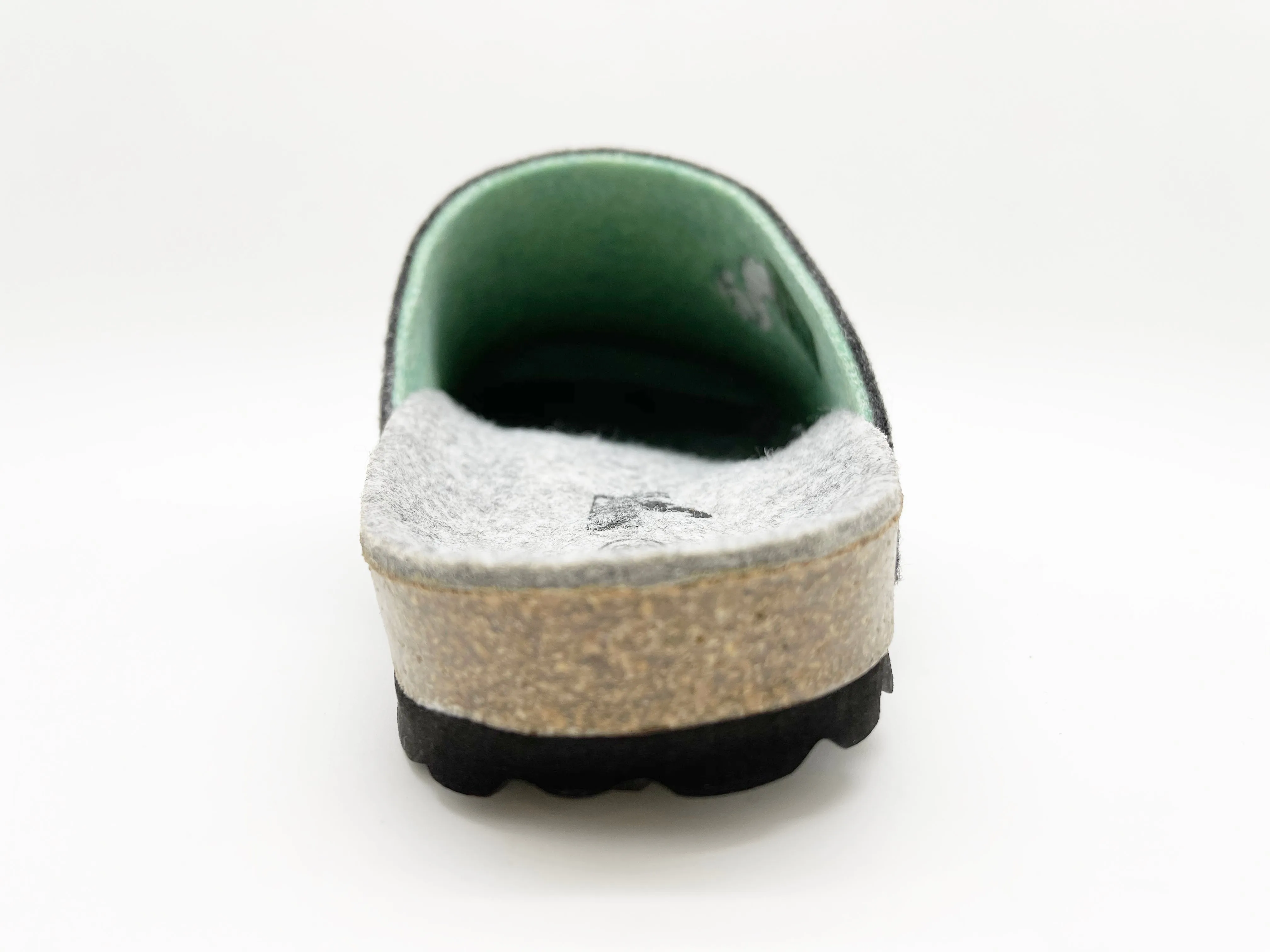 thies 1856 ® Recycled PET Bio Clog vegan anthracite mint (W/M/X)
