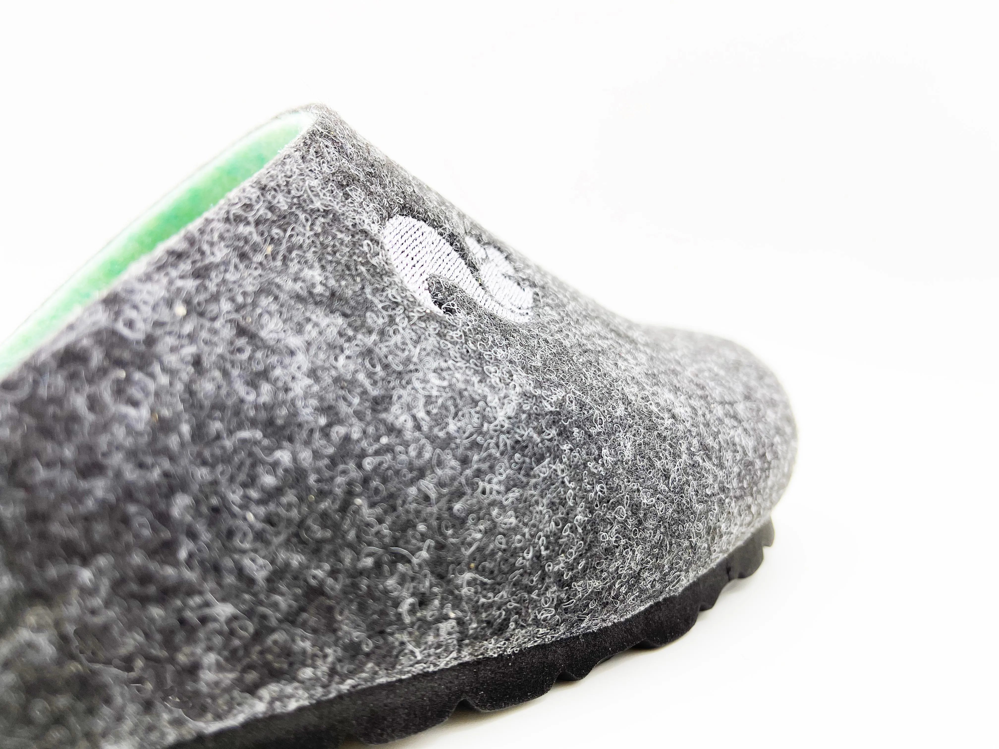 thies 1856 ® Recycled PET Bio Clog vegan anthracite mint (W/M/X)