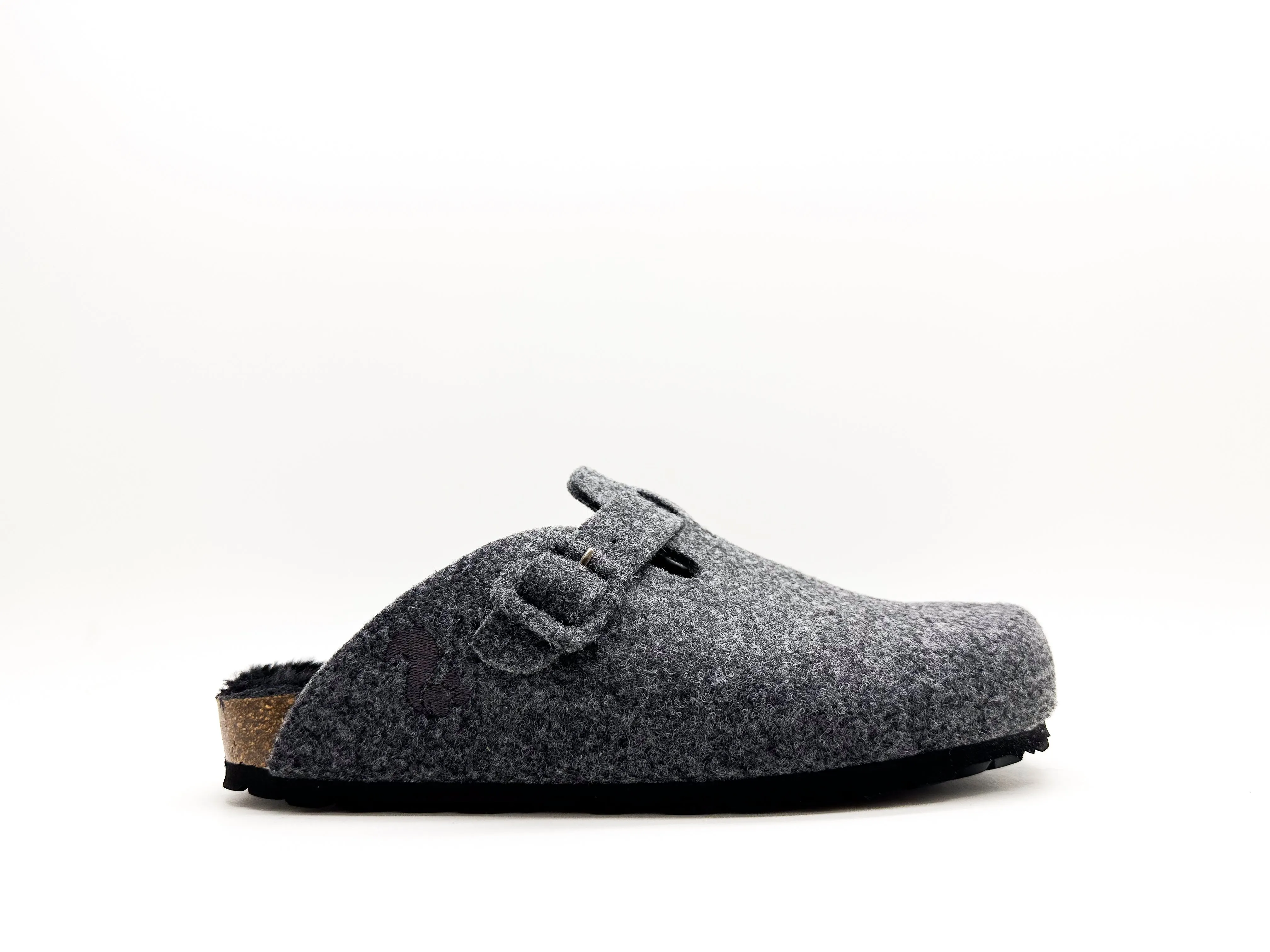 thies 1856 ® Recycled PET Buckle Clog dark grey (W/X)