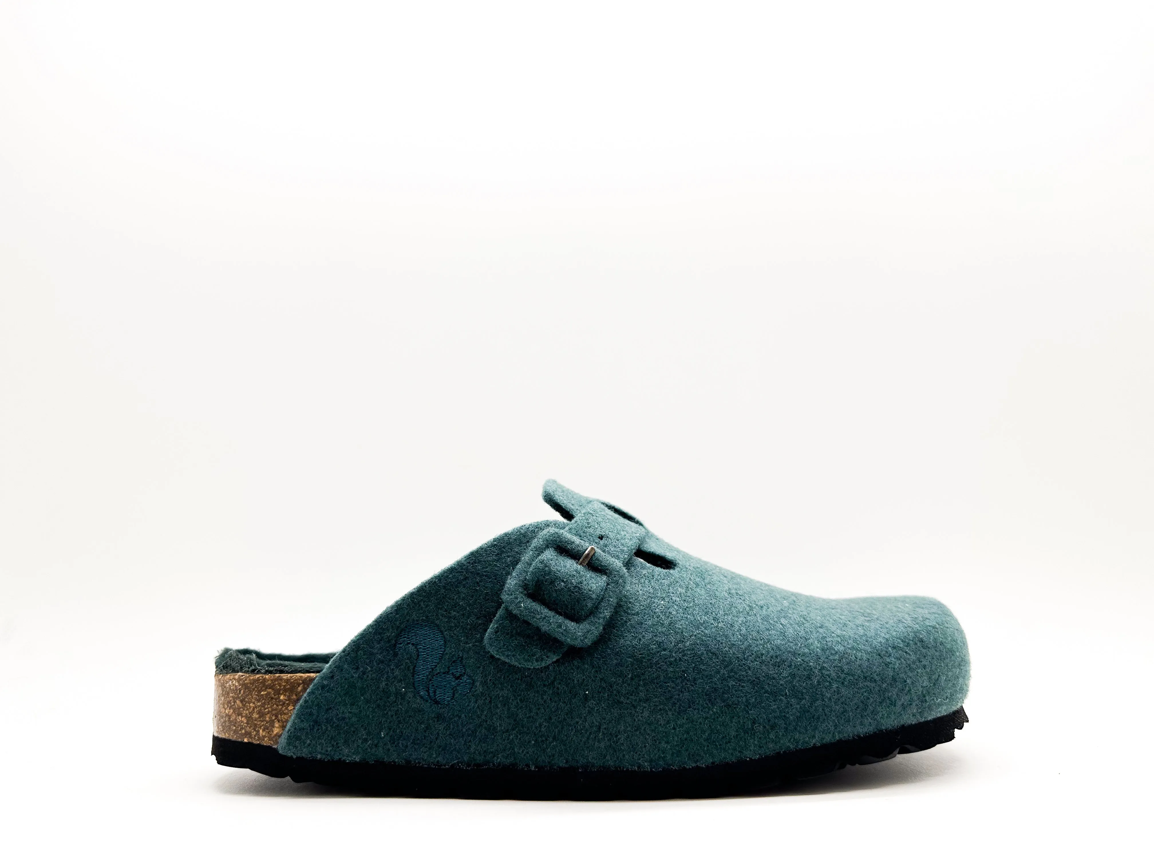 thies 1856 ® Recycled PET Buckle Clog forest green (W/X)