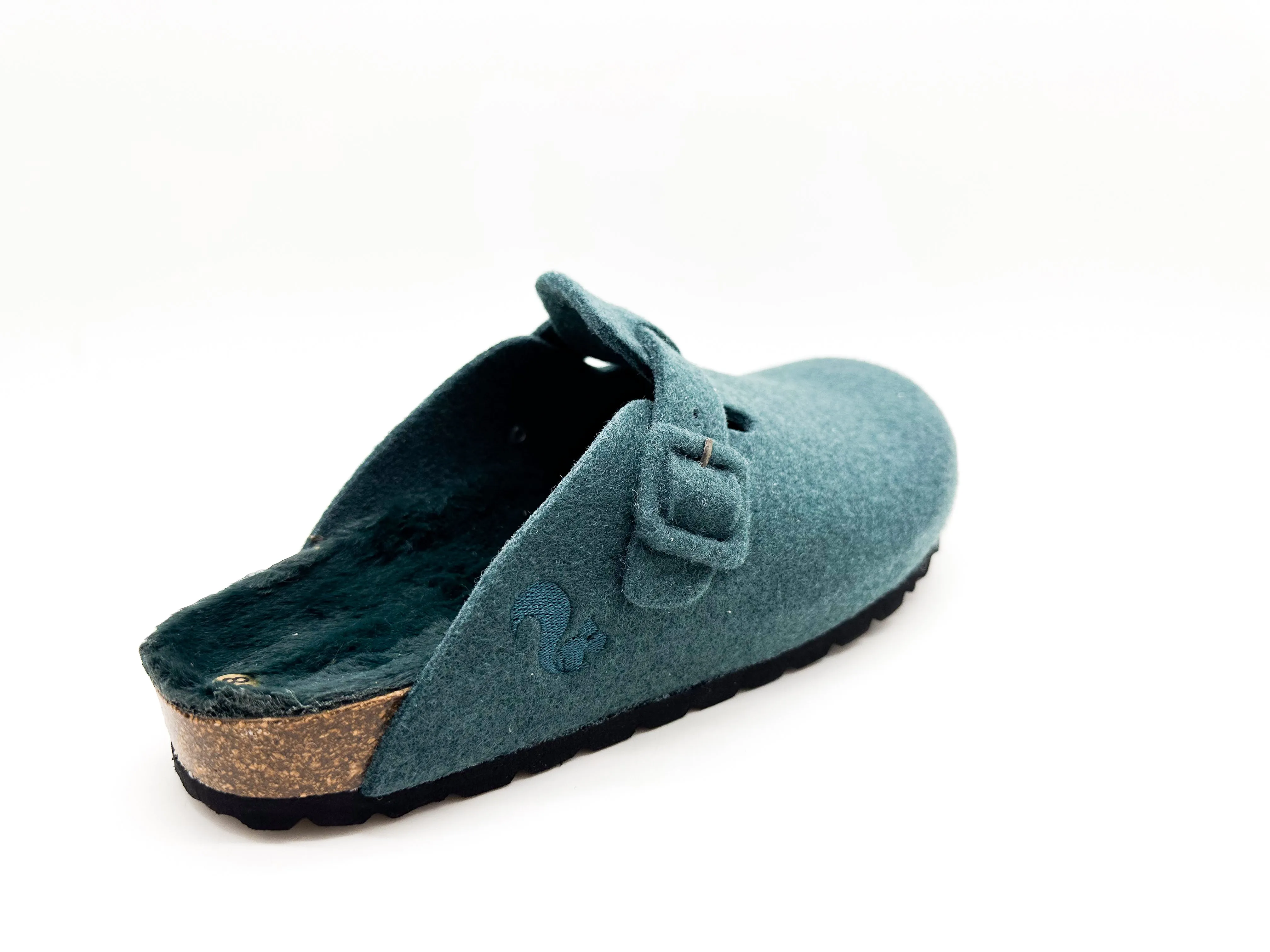 thies 1856 ® Recycled PET Buckle Clog forest green (W/X)