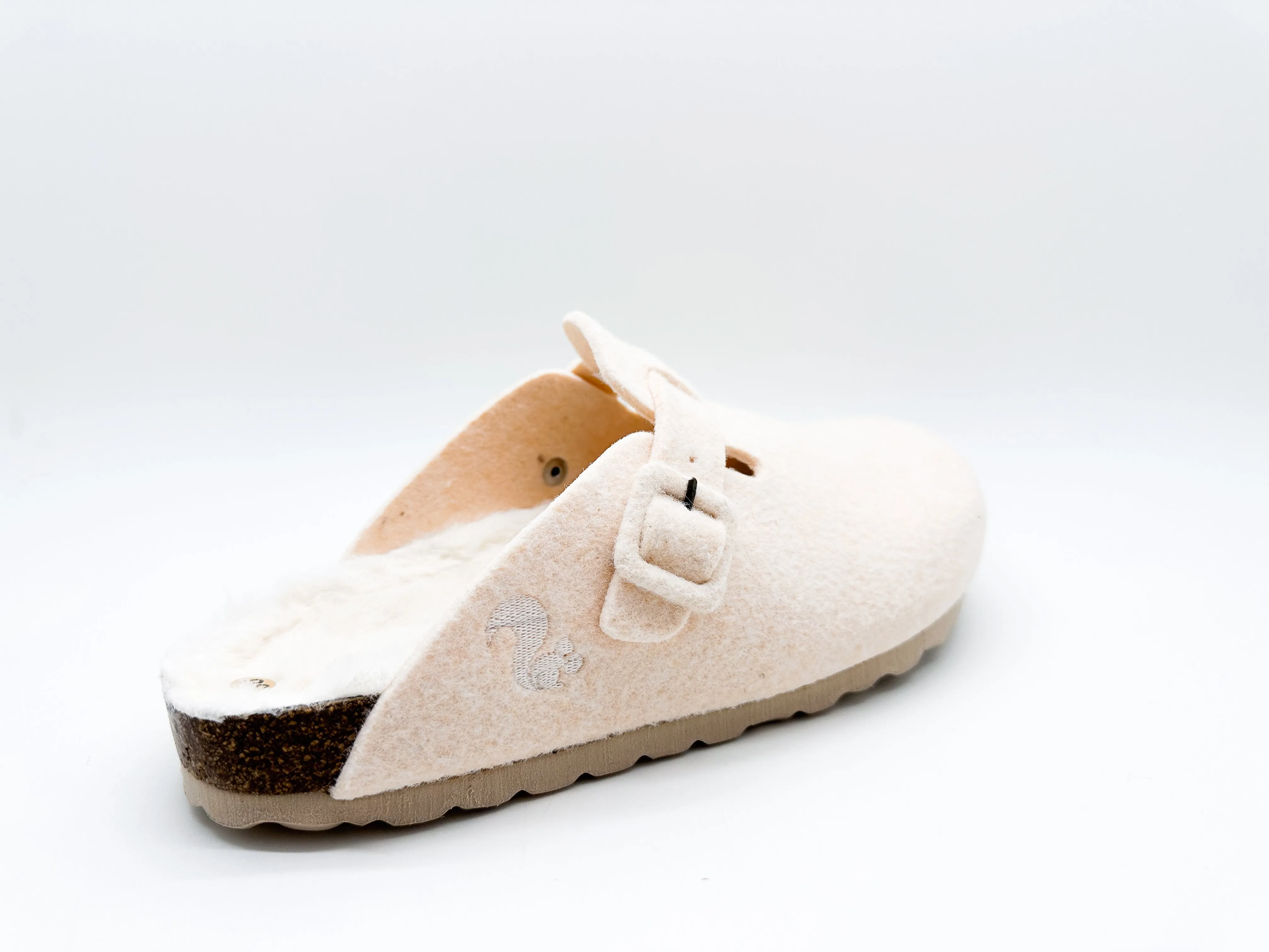 thies 1856 ® Recycled PET Buckle Clog off white (W/X)
