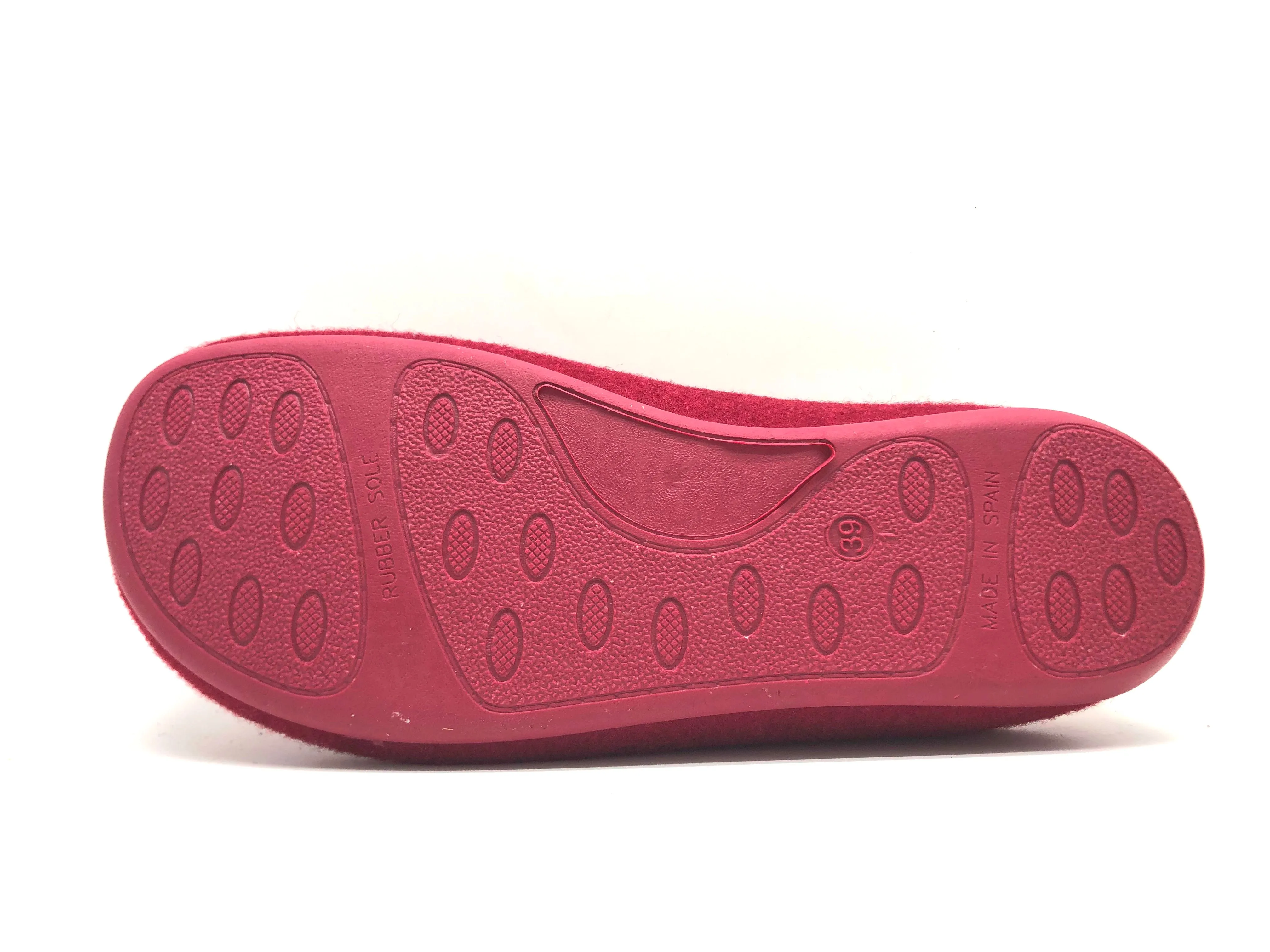 thies 1856 ® Recycled PET Slipper vegan bordeaux (W/M)