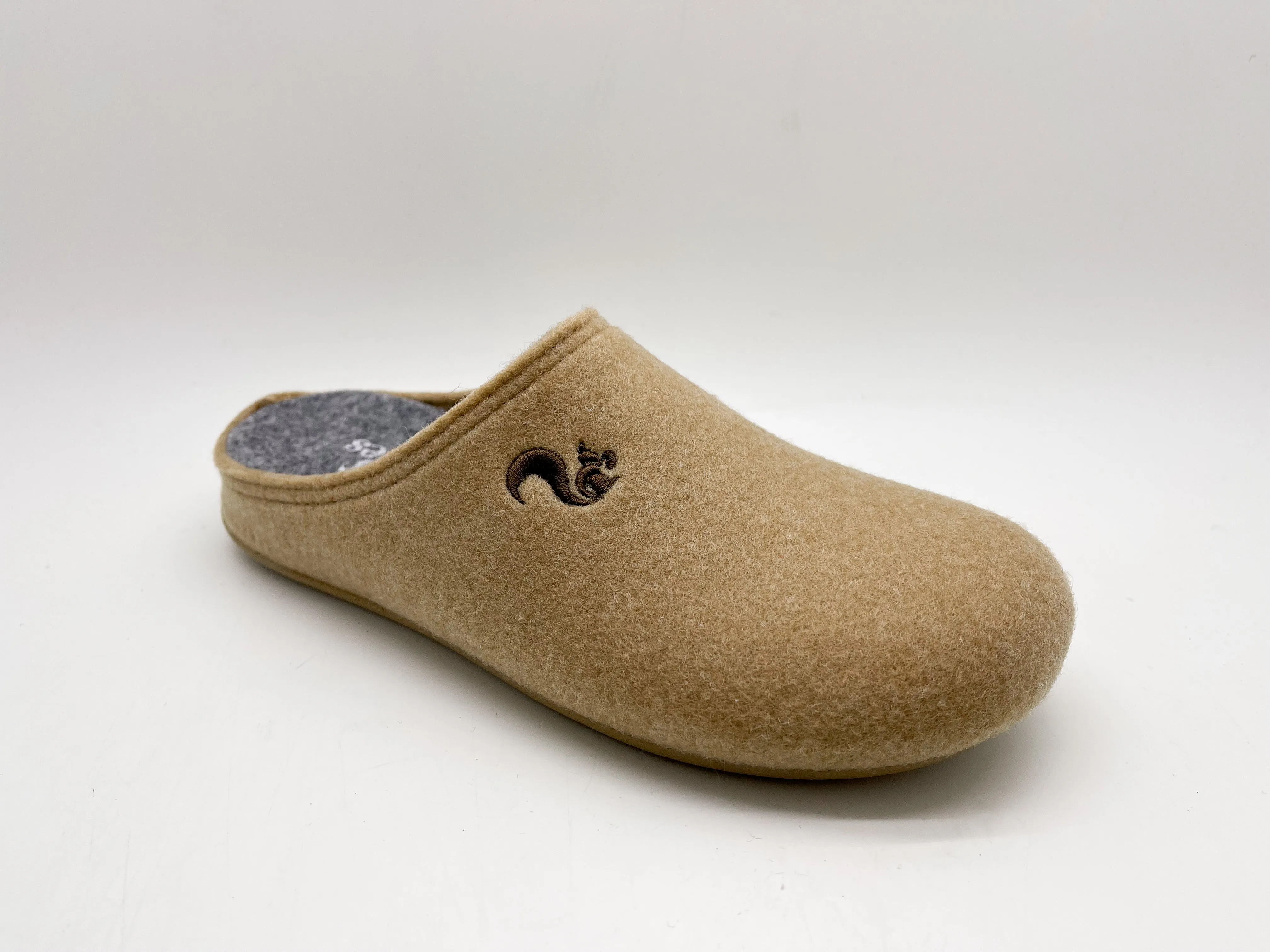 thies 1856 ® Recycled PET Slipper vegan camel (W/X)