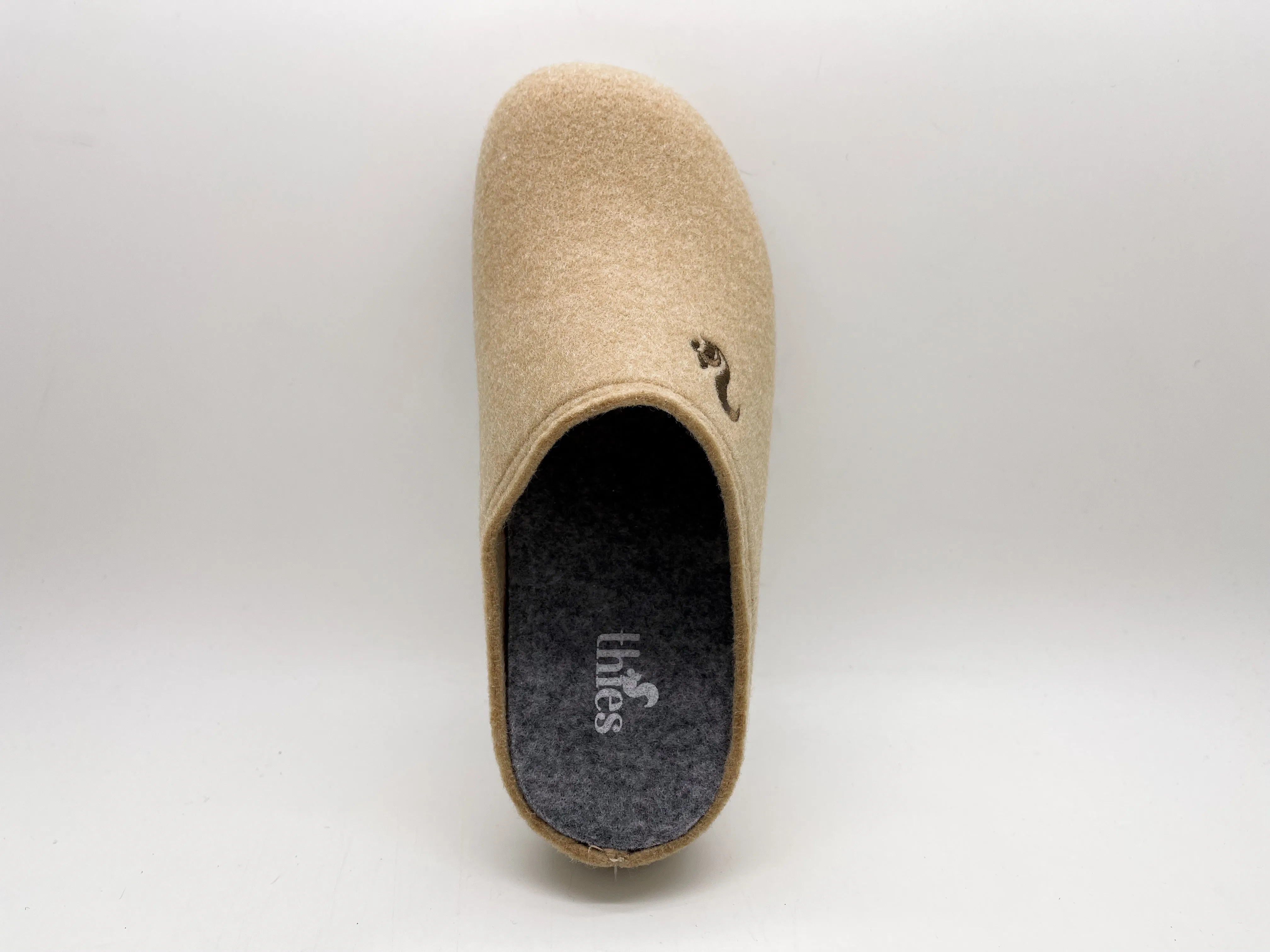 thies 1856 ® Recycled PET Slipper vegan camel (W/X)