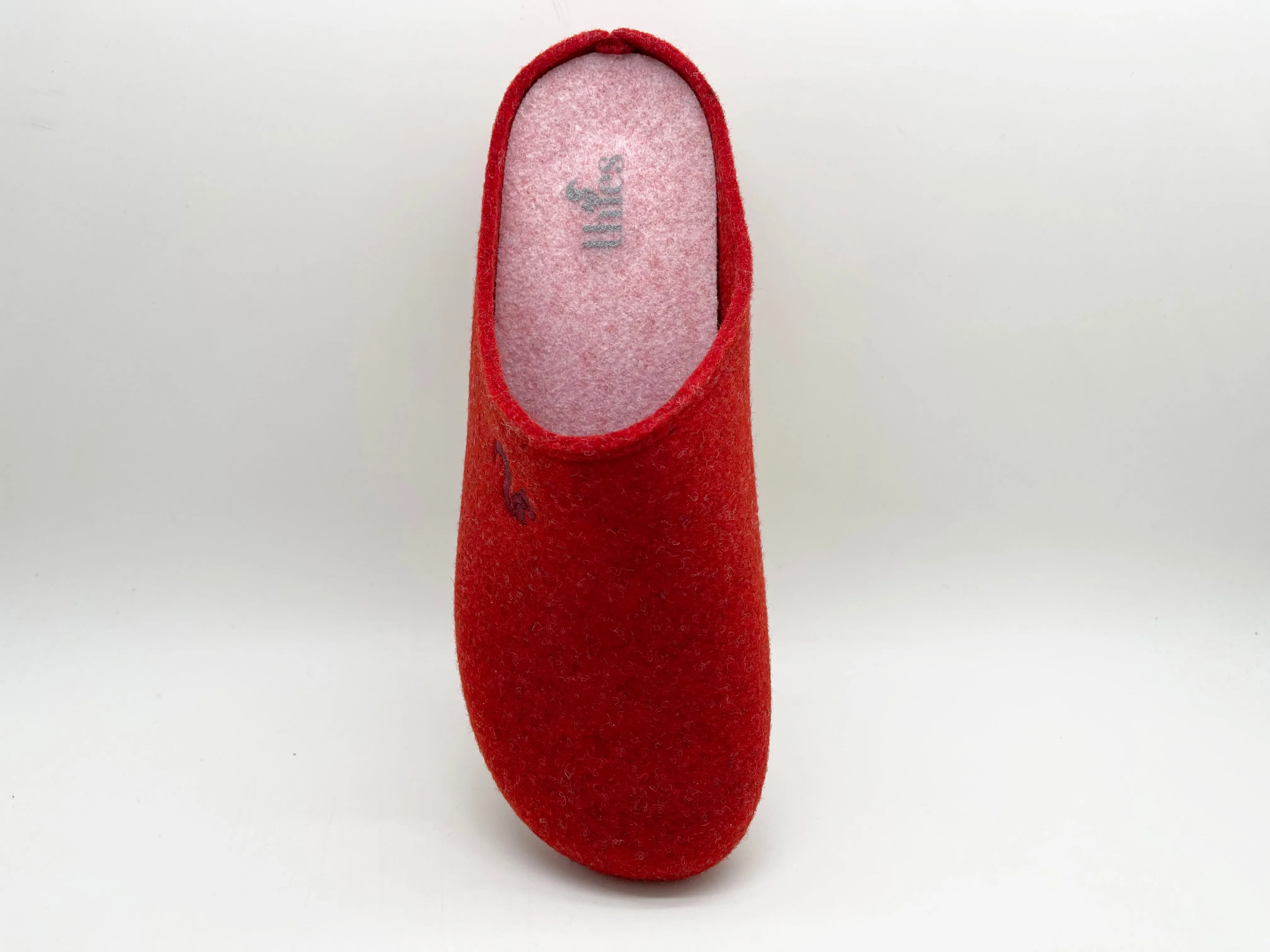 thies 1856 ® Recycled PET Slipper vegan cherry (W/X)