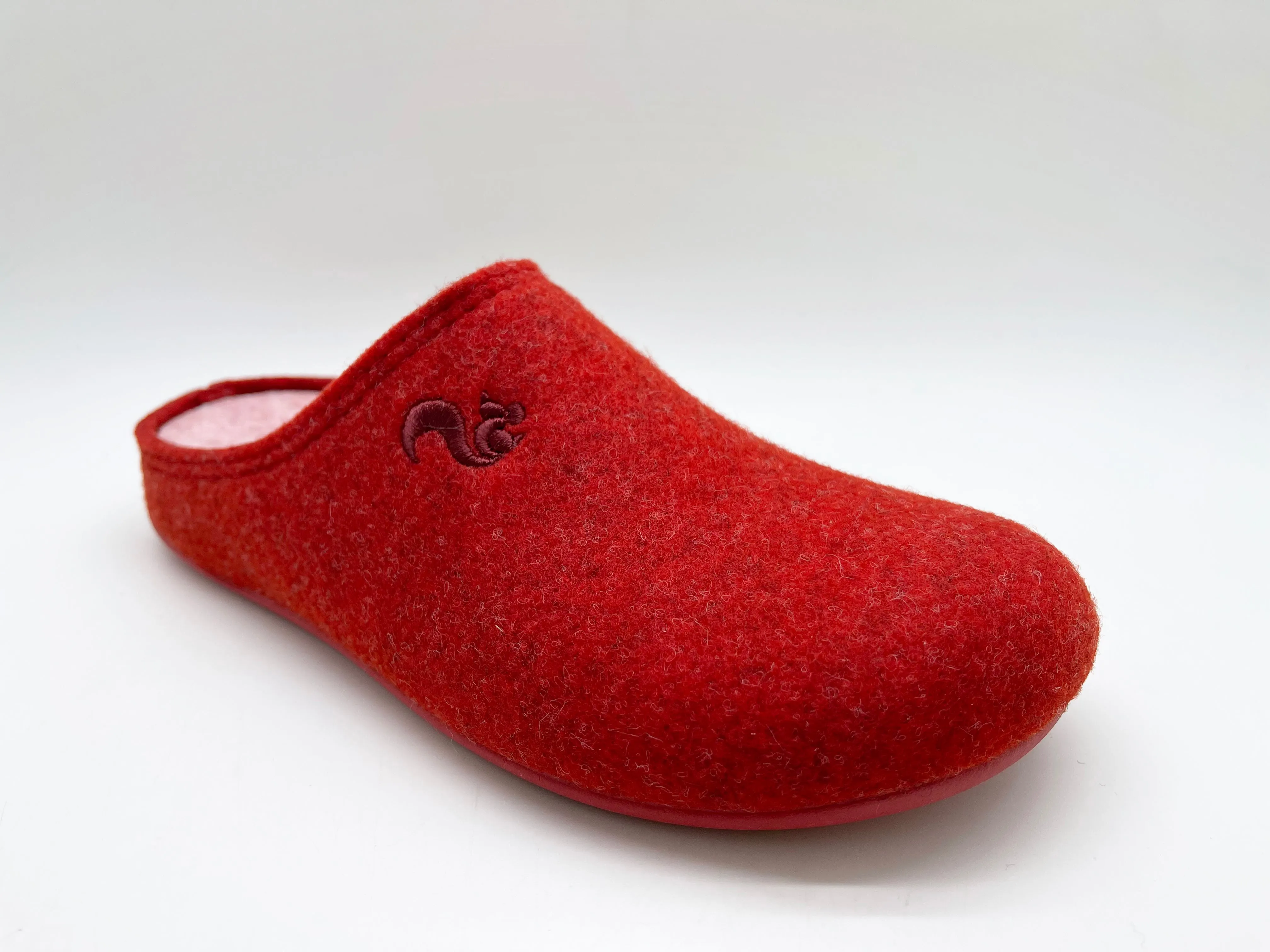 thies 1856 ® Recycled PET Slipper vegan cherry (W/X)
