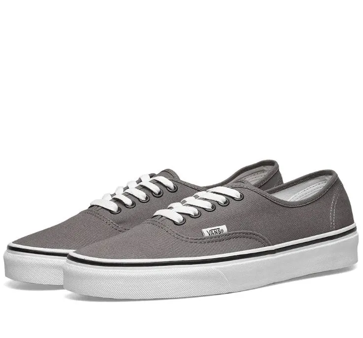 Vans Kids Authentic Pewter/Black - (VN-0EE0PBQ) - PEW - R1L1