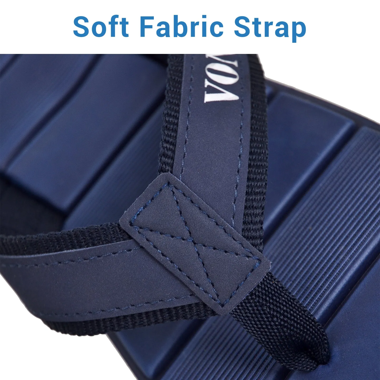 VONMAY Men's T Flip Flops Fabric Strap Thong Sandals Waterproof Outdoor Slippers