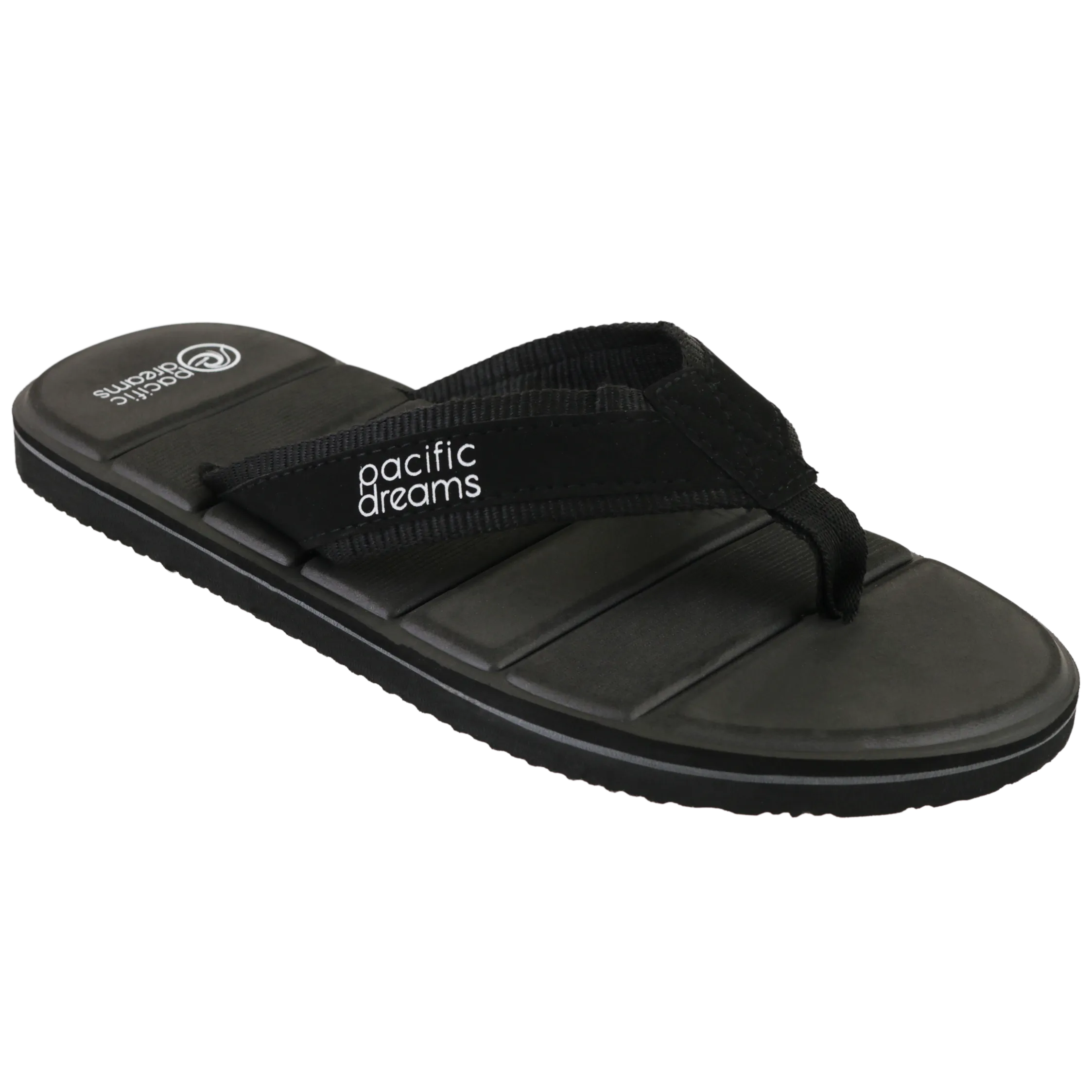 VONMAY Men's T Flip Flops Fabric Strap Thong Sandals Waterproof Outdoor Slippers