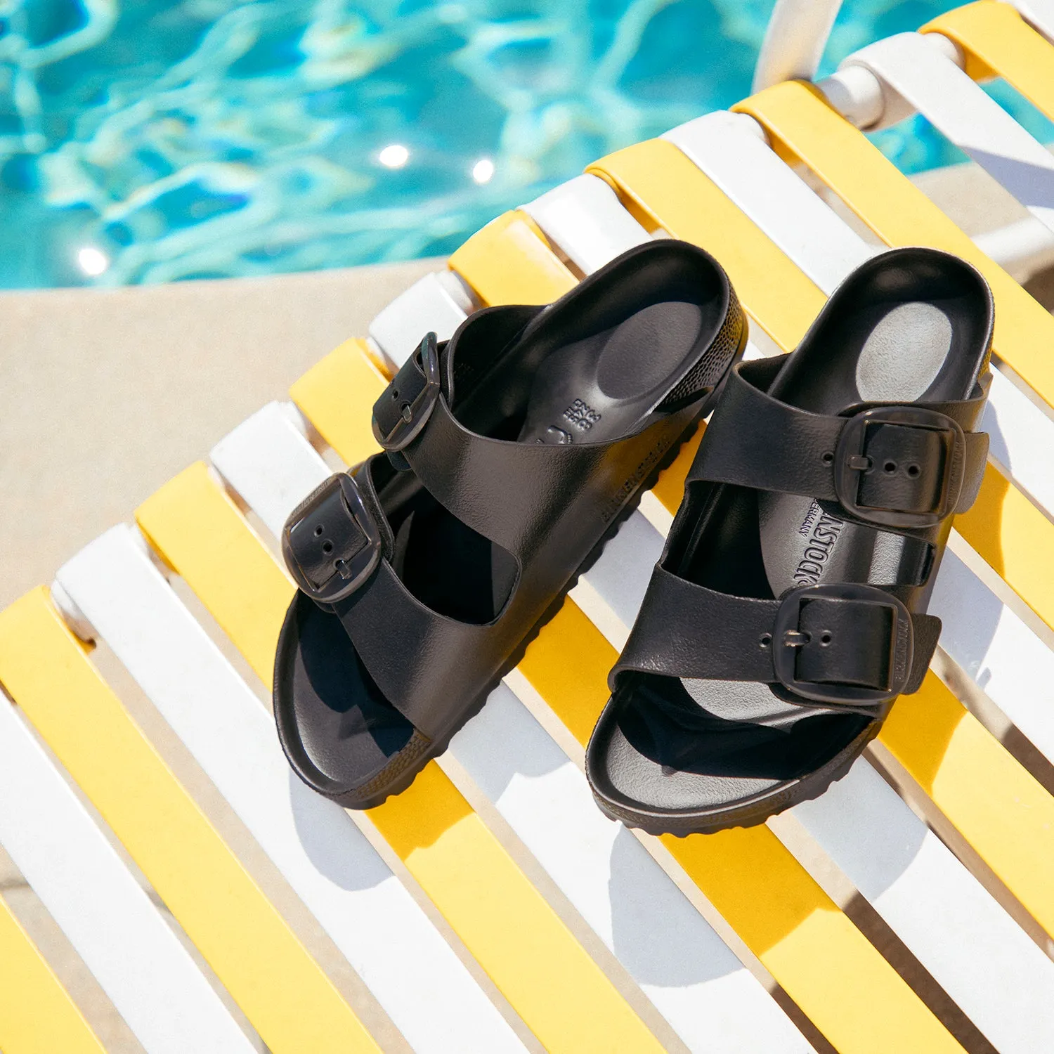 Women's Birkenstock Eva Arizona Big Buckle Black
