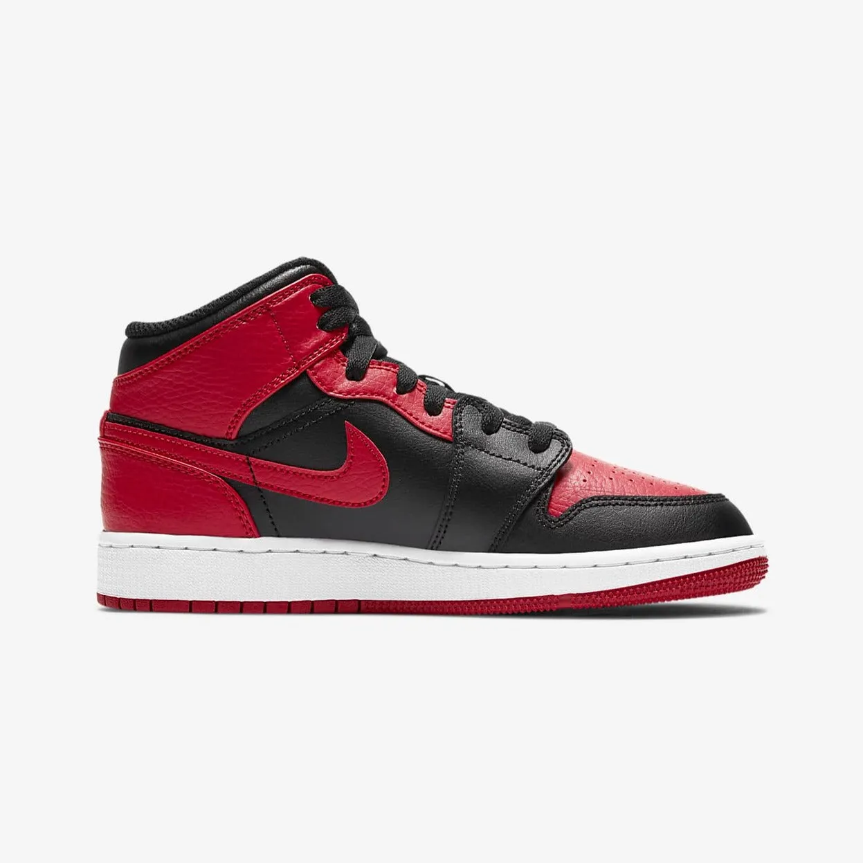Women's / GS Air Jordan 1 Mid "Banned" 2020 (554725-074)