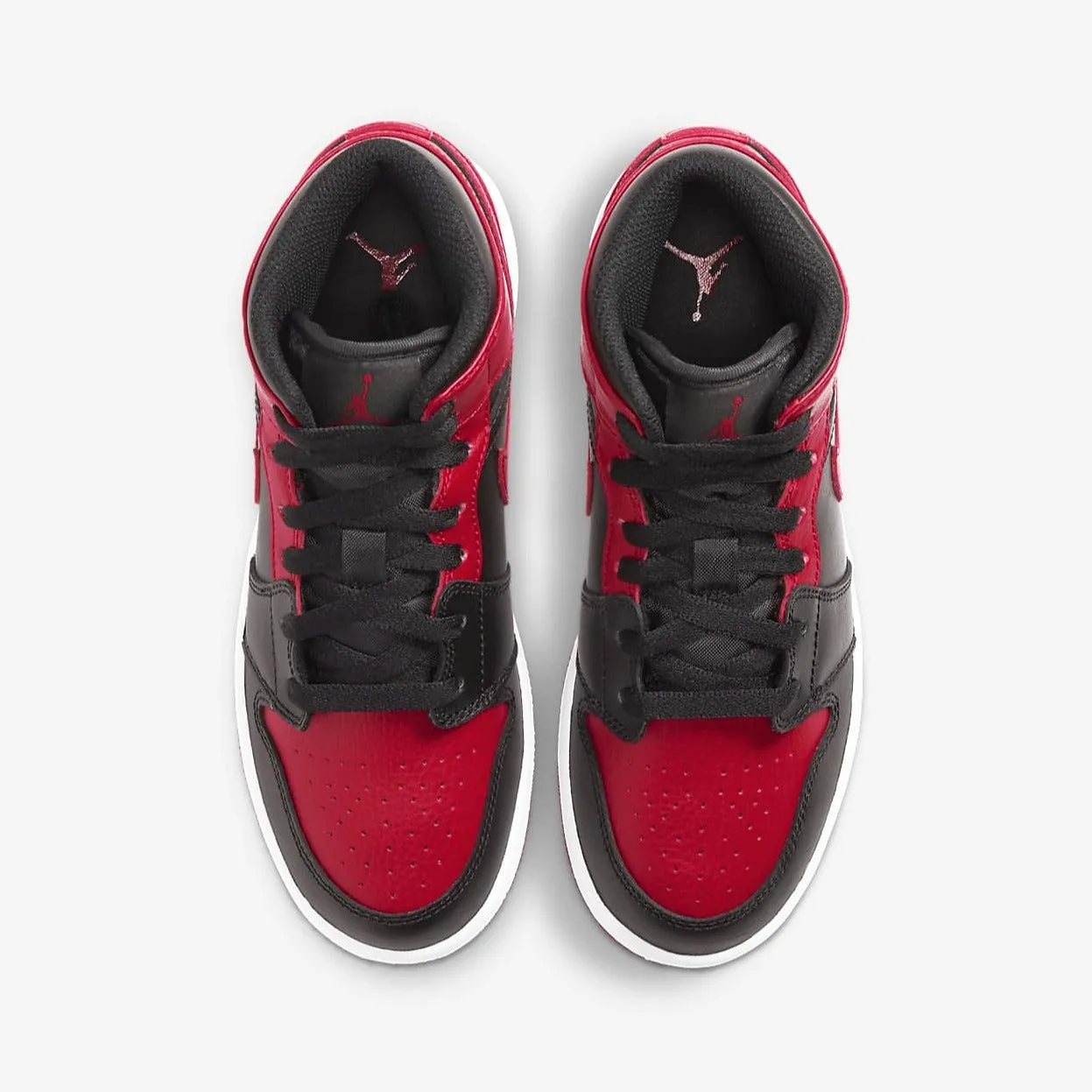 Women's / GS Air Jordan 1 Mid "Banned" 2020 (554725-074)