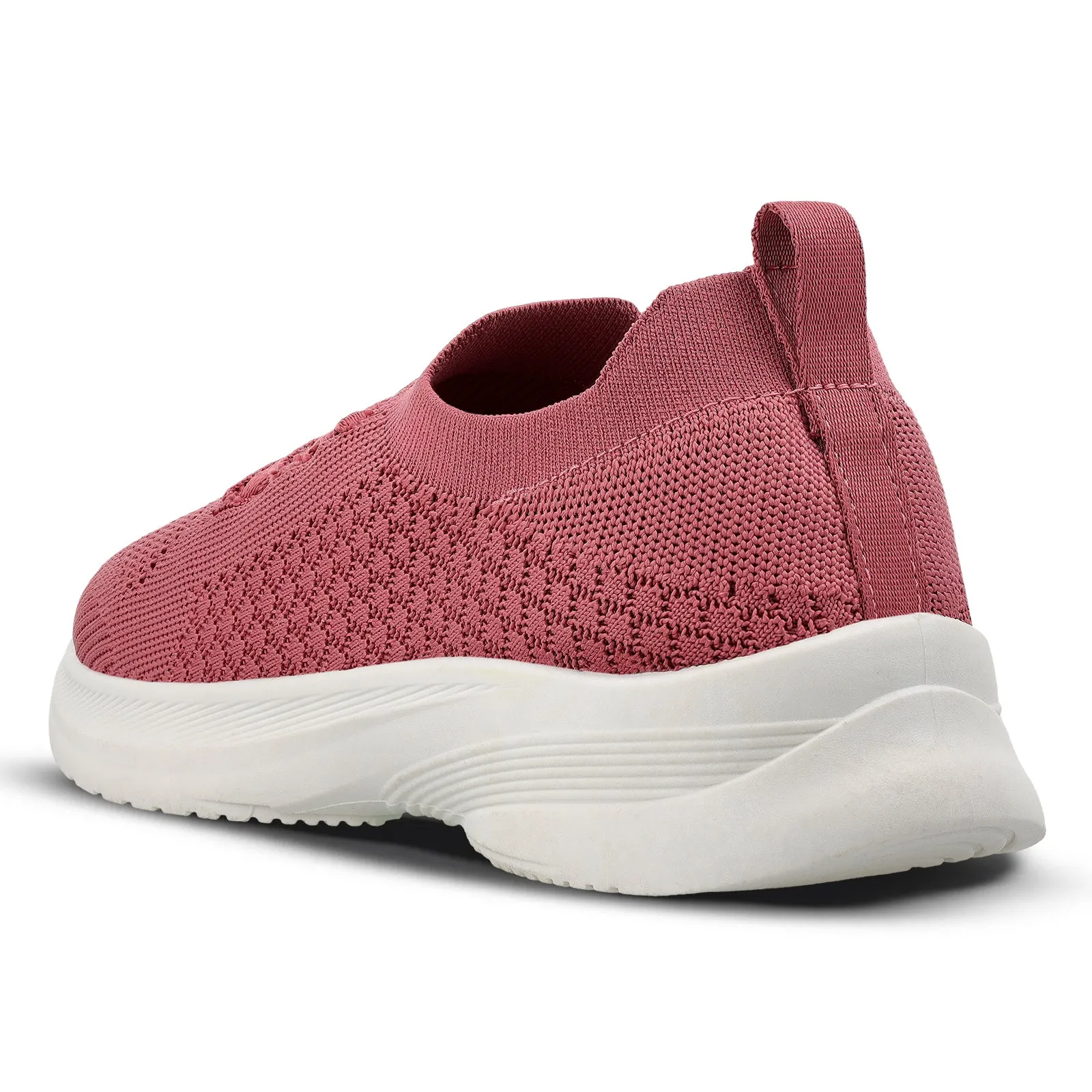 Women's Lace-up Walking Shoe - WS3260 Peach