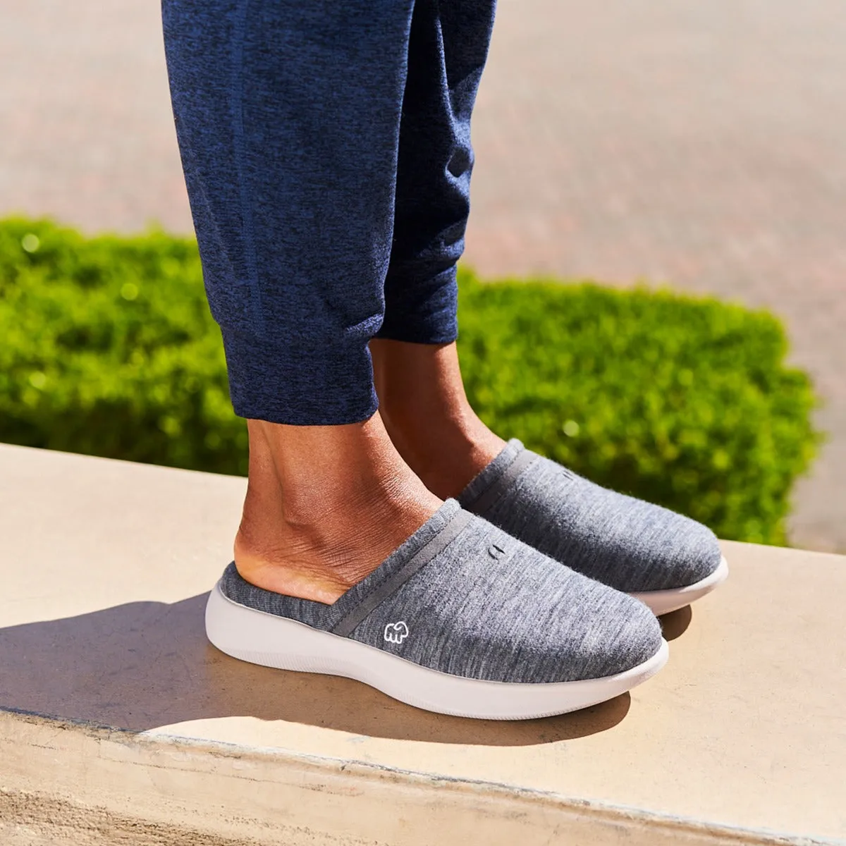 Women's Mules Dark Grey - Special Offer