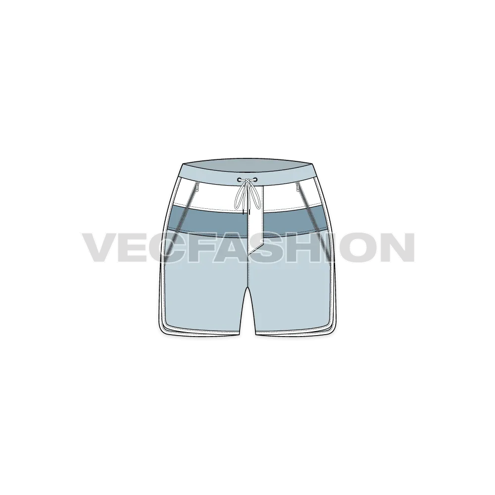 Women's Panelled Sport Shorts