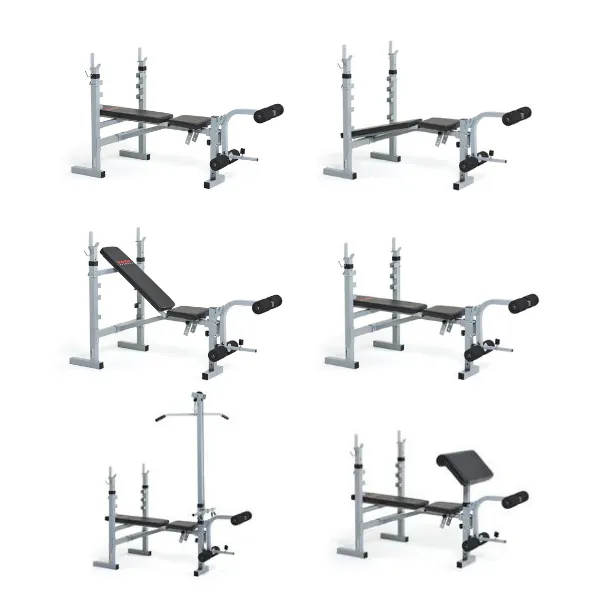 York Fitness 530 Heavy Duty Multi-function Barbell Bench