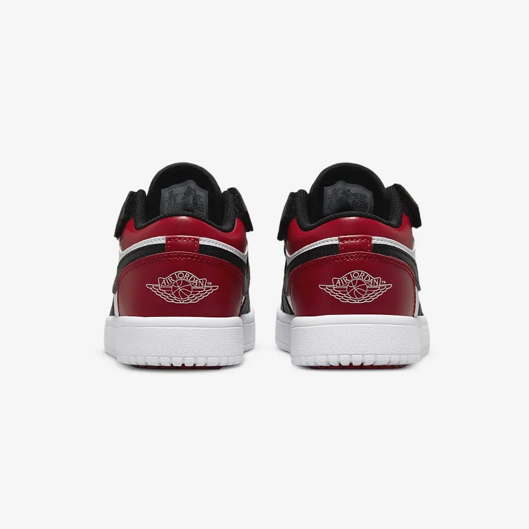 Younger Kids Air Jordan 1 Low ALT PS "Bredtoe" (BQ6066-612)