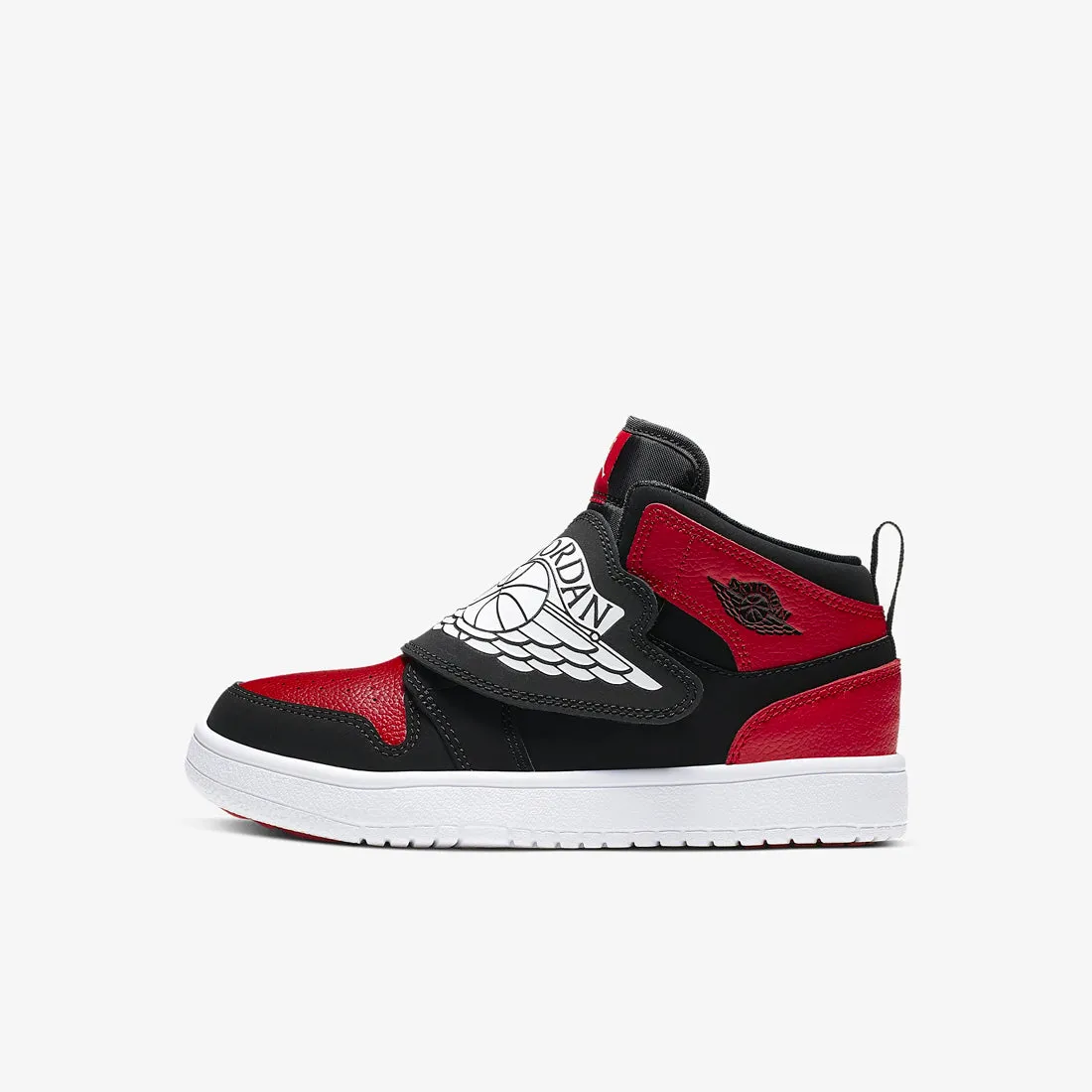 Younger Kids / PS Sky Jordan 1 "Bred" (White/Gym Red/Black)(BQ7197-001)